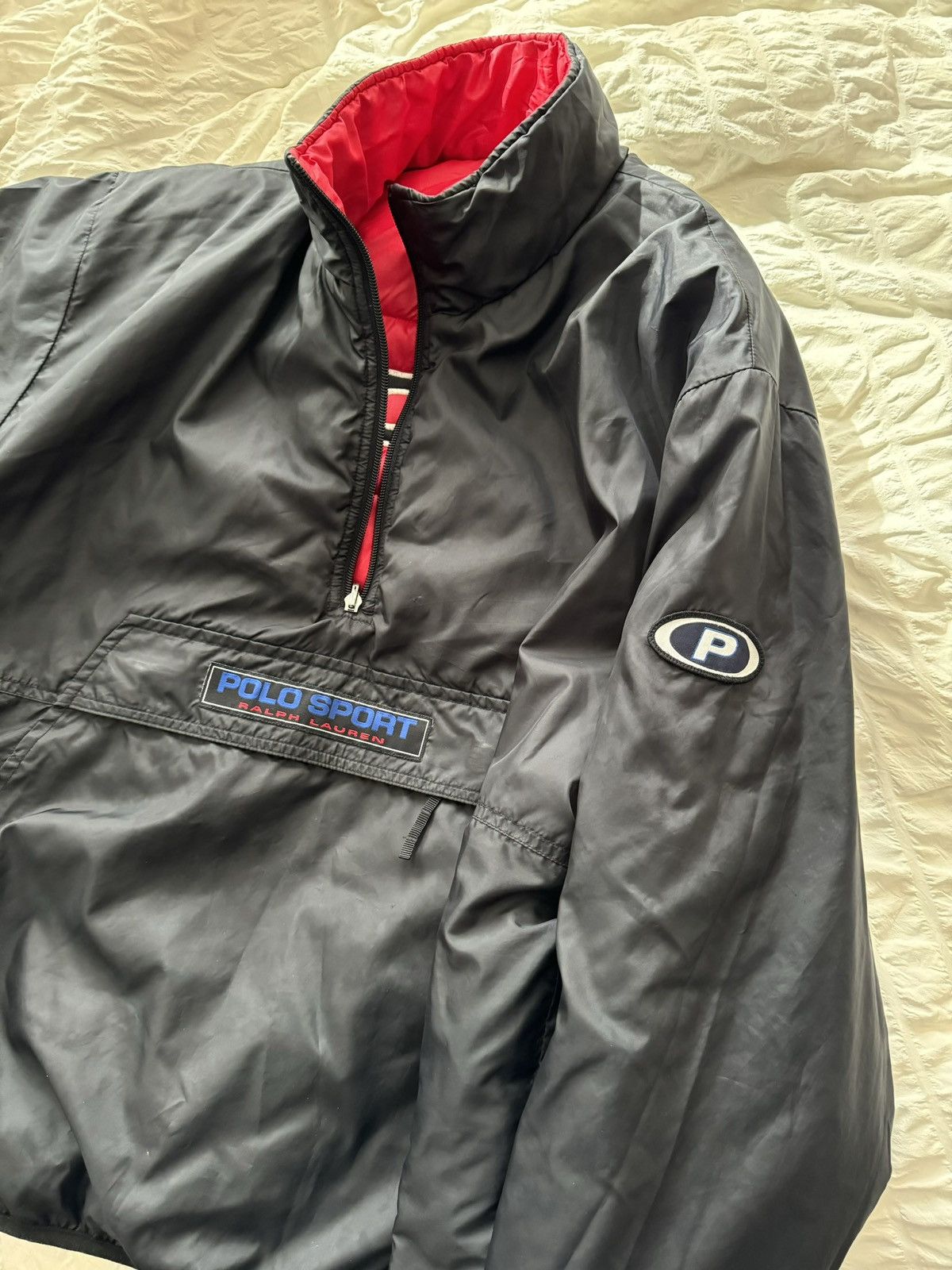 Polo Ralph Lauren Vintage polo aport reversible half zip Size US M / EU 48-50 / 2 - 2 Thumbnail