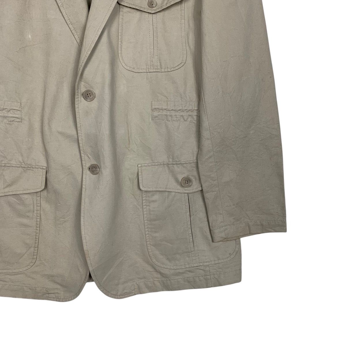 Gianni Valentino Vintage GIANNI VALENTINO Casual Jacket #2679-C120 Size US M / EU 48-50 / 2 - 4 Thumbnail