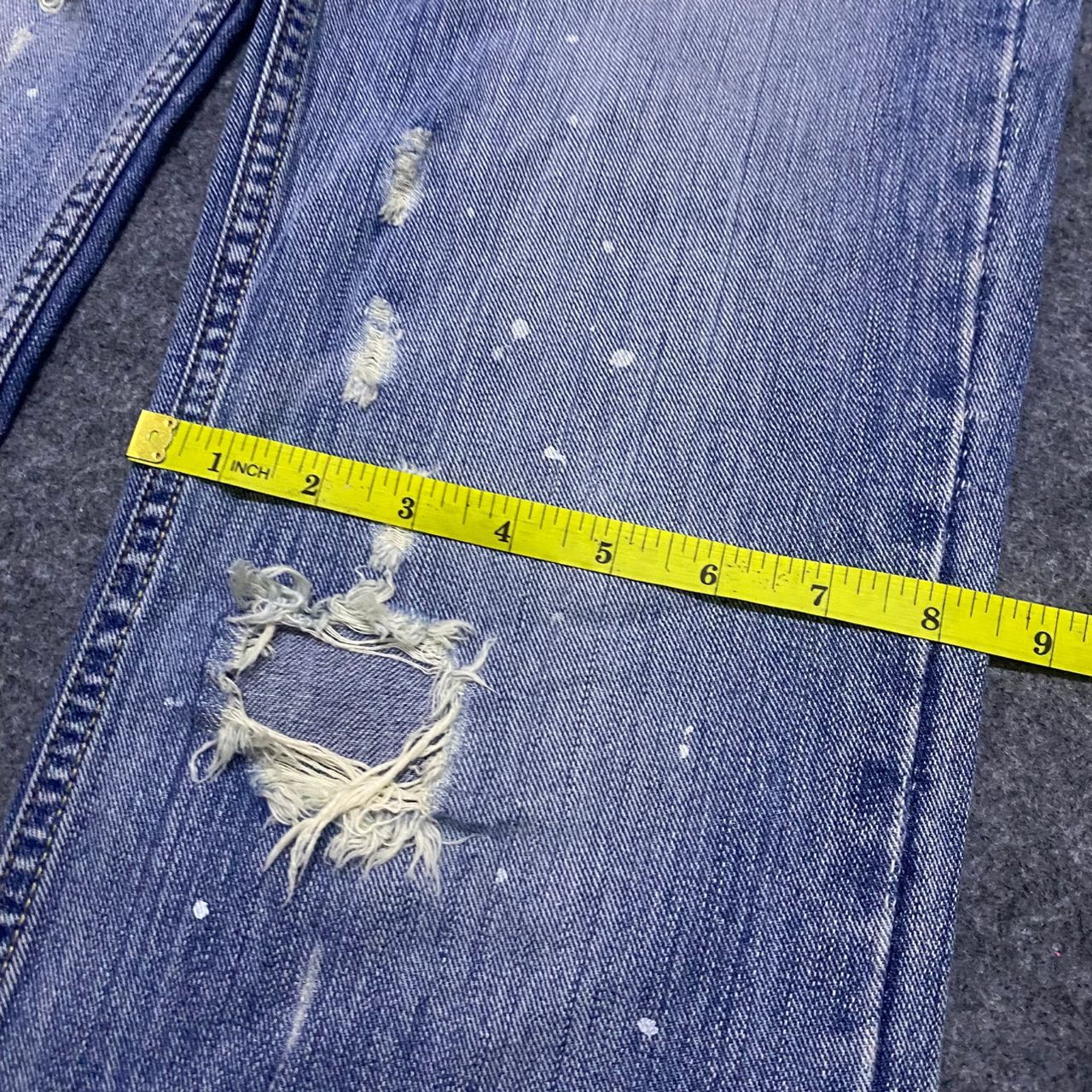 American Eagle Outfitters 💥Flare💥 American Eagle Qutfitters Distressed Denim Size US 31 - 6 Thumbnail