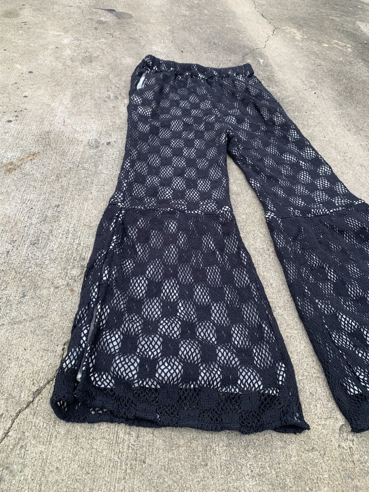 Ciaopanic steal 🔥flare ciaopanic mesh pants Size 30" / US 8 / IT 44 - 6 Thumbnail