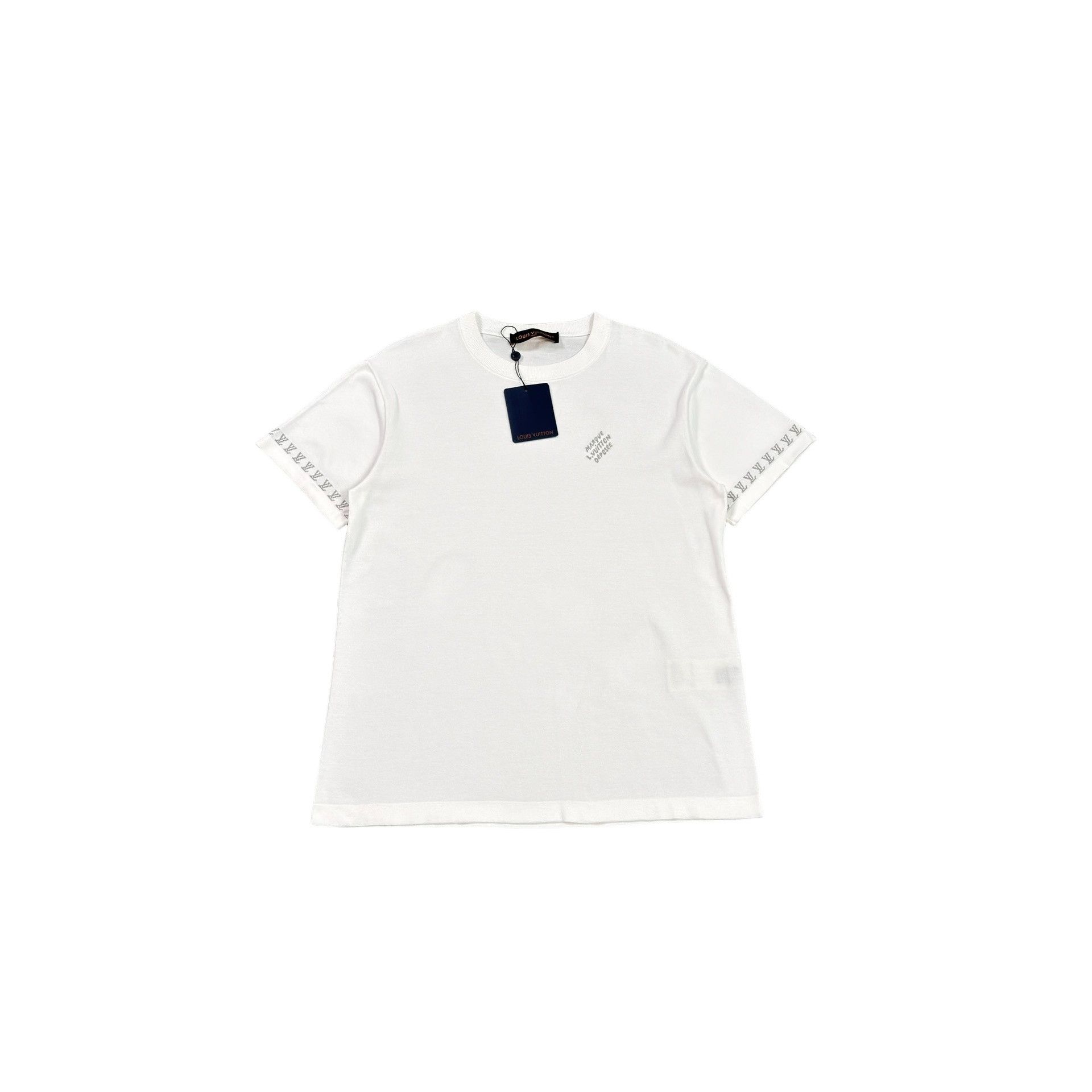 Louis Vuitton Louis Vuitton Monogram Cuff Knit T-Shirt Size S Size US S / EU 44-46 / 1 - 1 Thumbnail