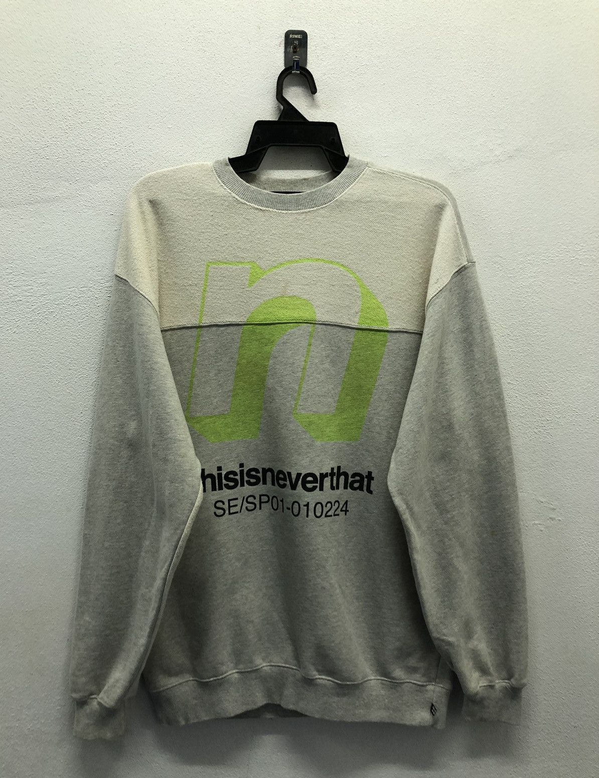Vintage Vintage thisisneverthat SE/SP01-010224 Sweatshirt Size US M / EU 48-50 / 2 - 1 Thumbnail