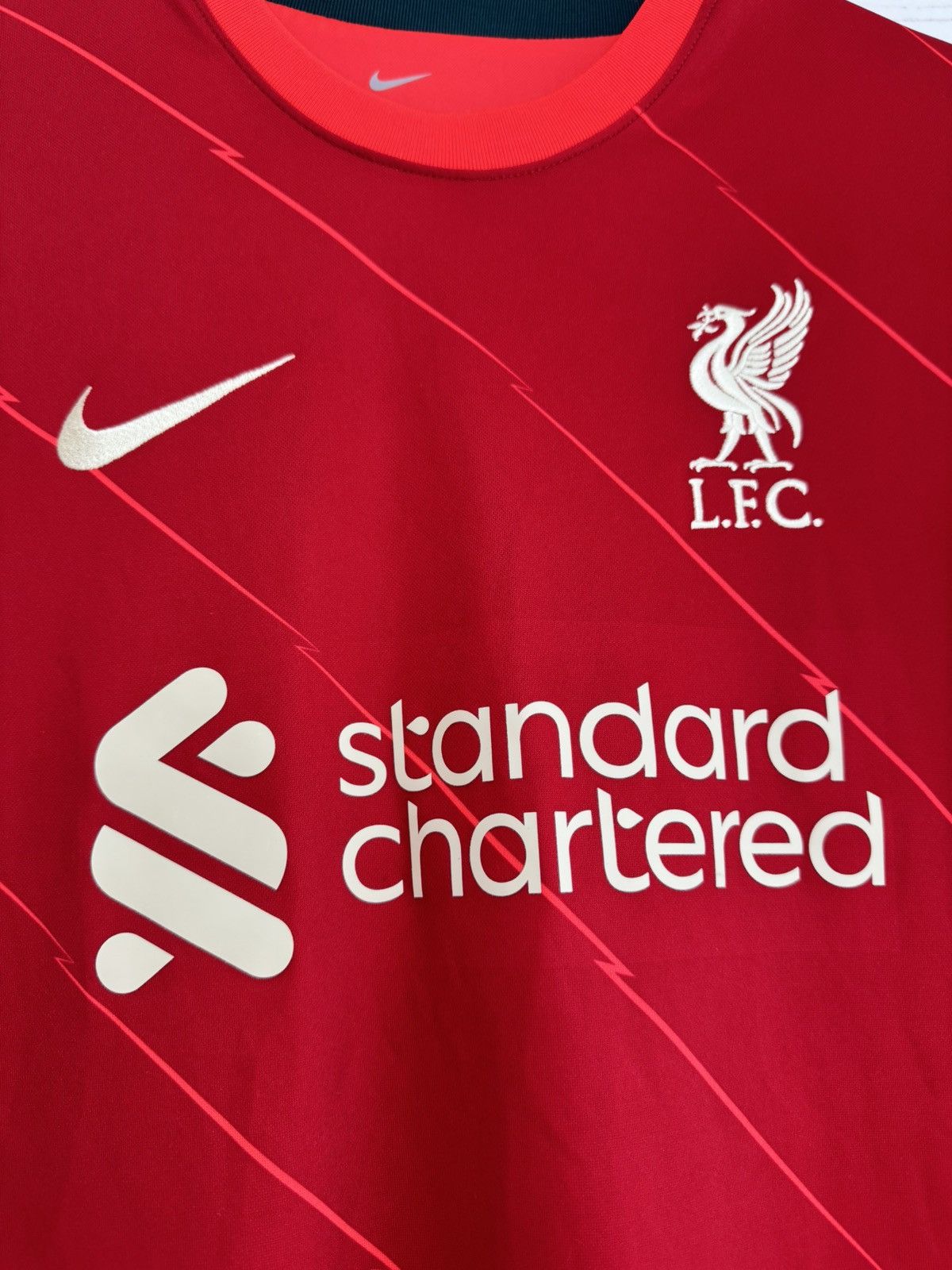 Nike Liverpool 2021-2022 Home Soccer Jersey Football Kit Shirt Size US S / EU 44-46 / 1 - 7 Thumbnail