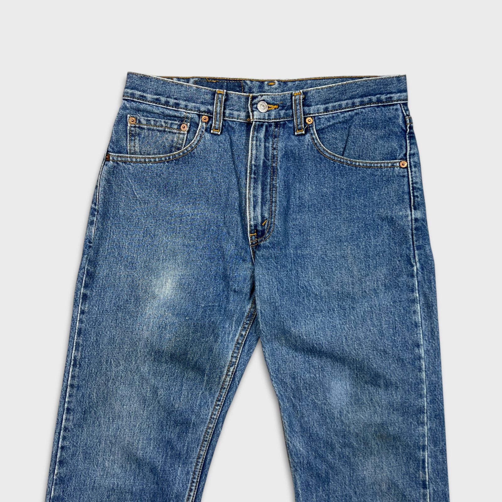 Levi's × Vintage Vintage Levi's 505 Jeans 32x32 Original Fit 90s Denim Pants Size US 32 / EU 48 - 2 Thumbnail