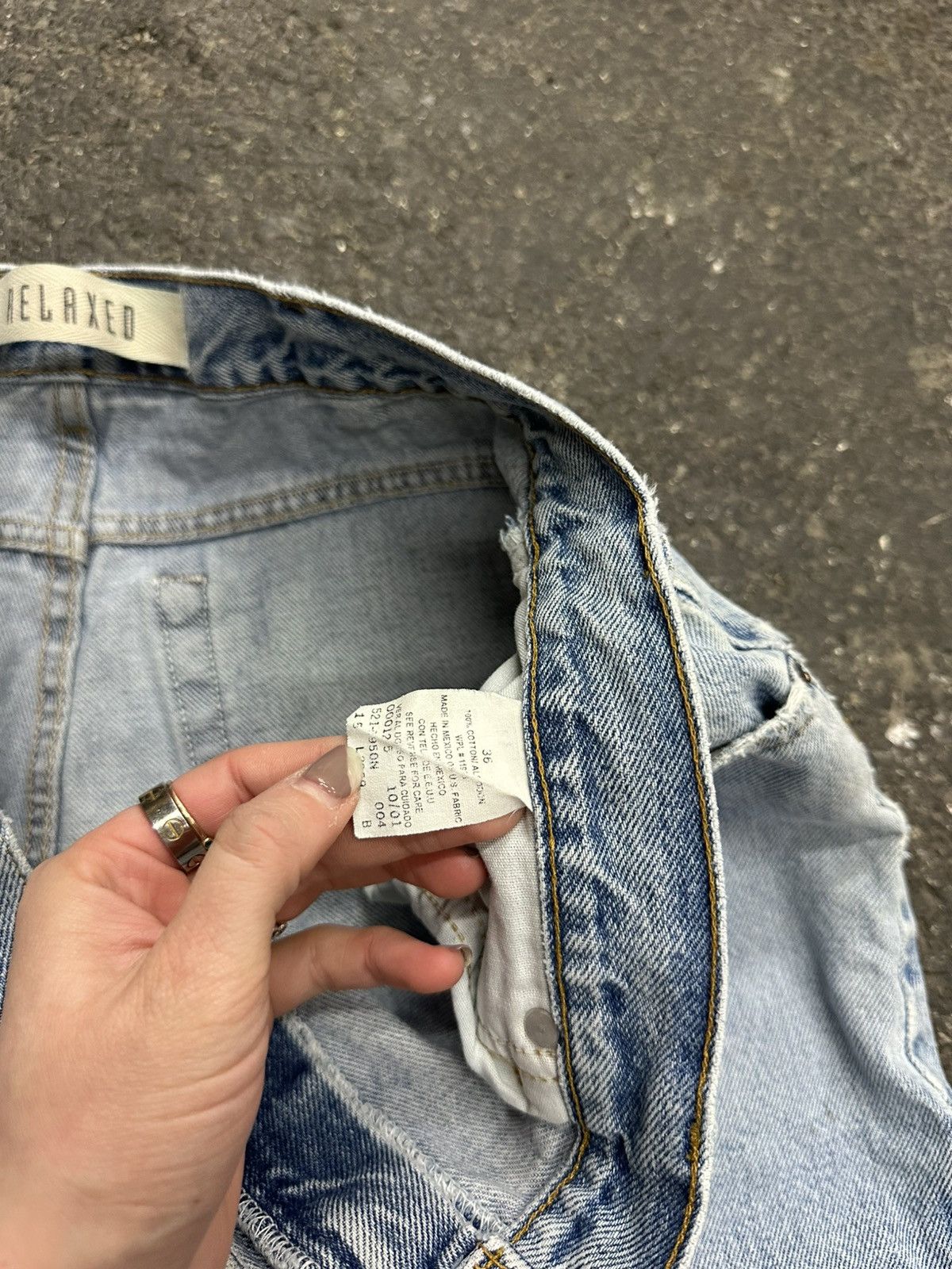 Arizona Jean Co. × Vintage Y2K Arizona baggy jorts Size US 36 / EU 52 - 2 Thumbnail