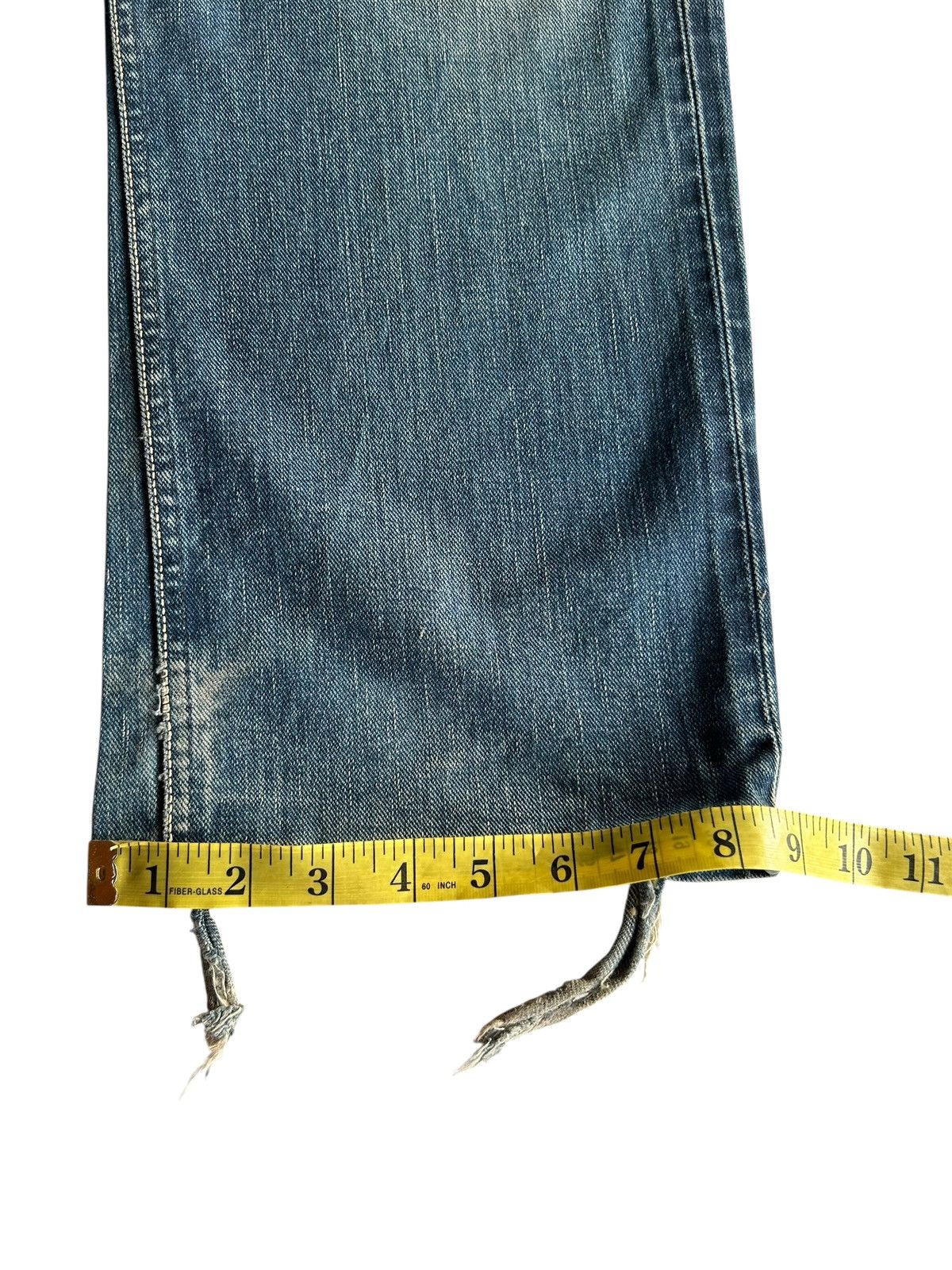 Kapital Vintage Lee Selvedge Japanese Brand Distressed Denim Jeans Size US 31 - 24 Thumbnail