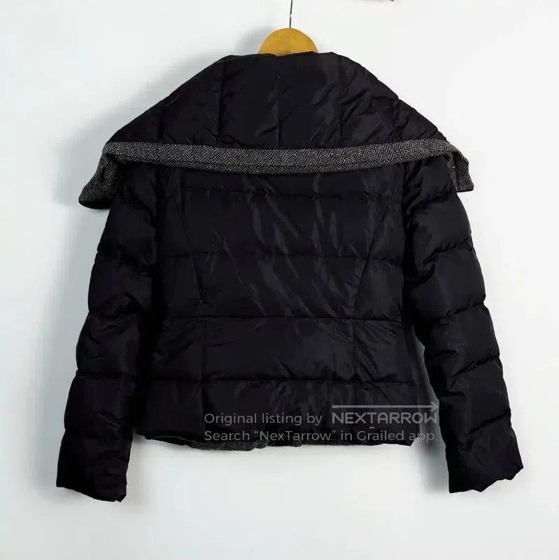 Max Mara MaxMara Black Cotton Women's Down Jacket . Size XXS / US 00 / IT 34 - 2 Thumbnail