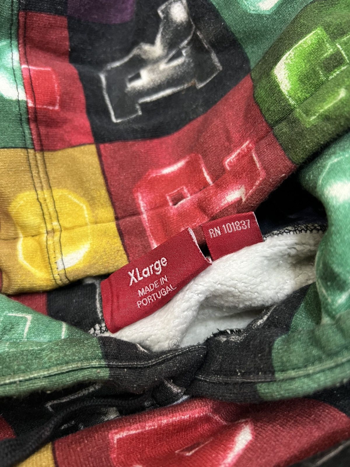 Supreme Supreme blocks hoodie. Size US XL / EU 56 / 4 - 4 Thumbnail
