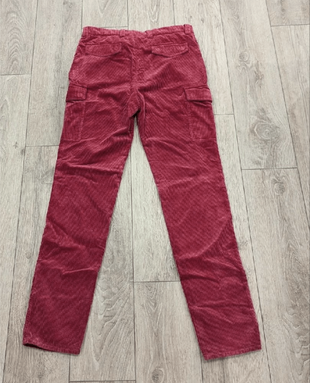 Brunello Cucinelli Brunello Cucinelli Solid Corduroy Pants Rosso 48 US 32 Size US 32 / EU 48 - 4 Thumbnail
