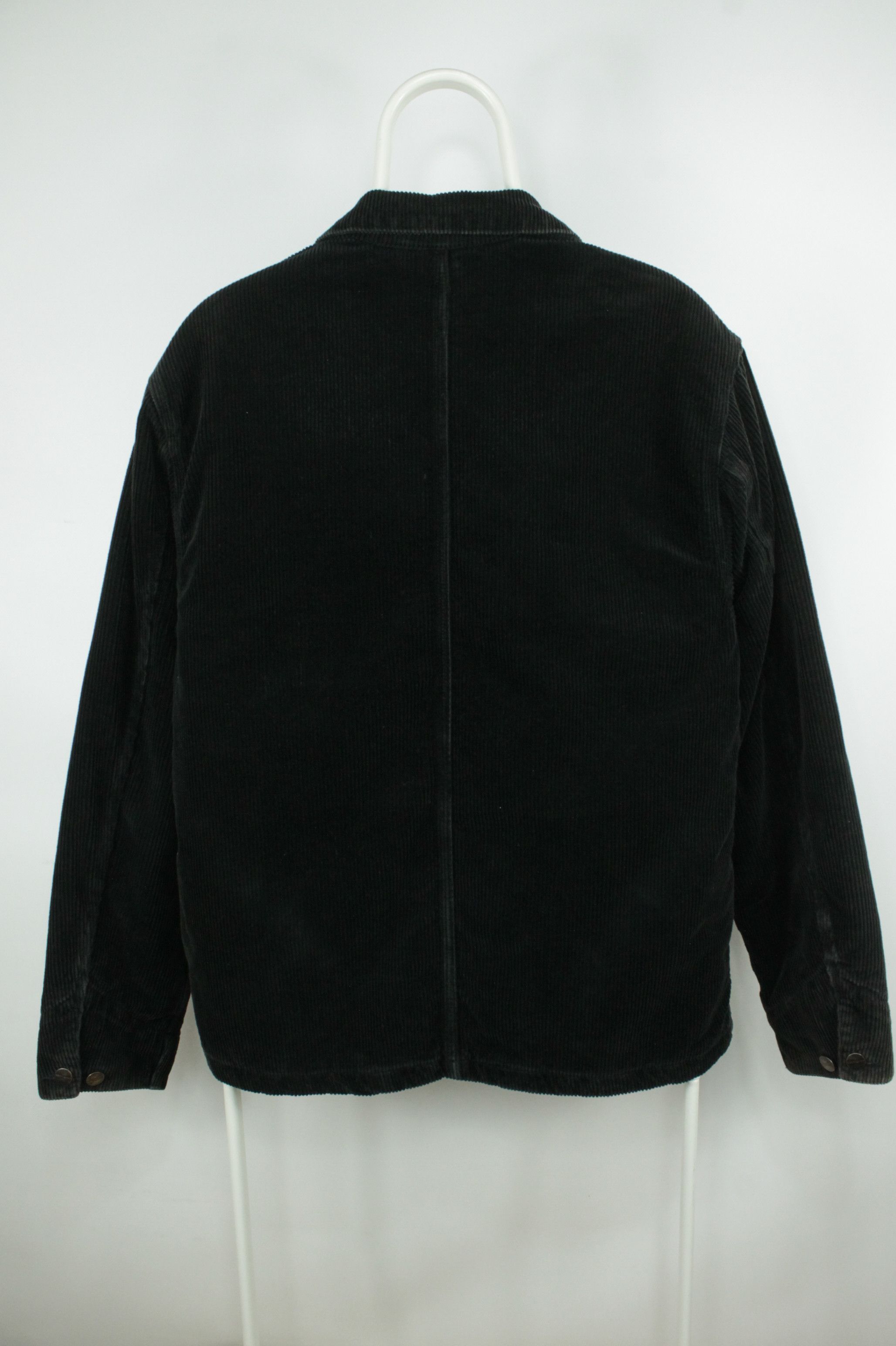 Carhartt Wip Carhartt WIP Black Corduroy Michigan Coat Men's Size US M / EU 48-50 / 2 - 5 Thumbnail
