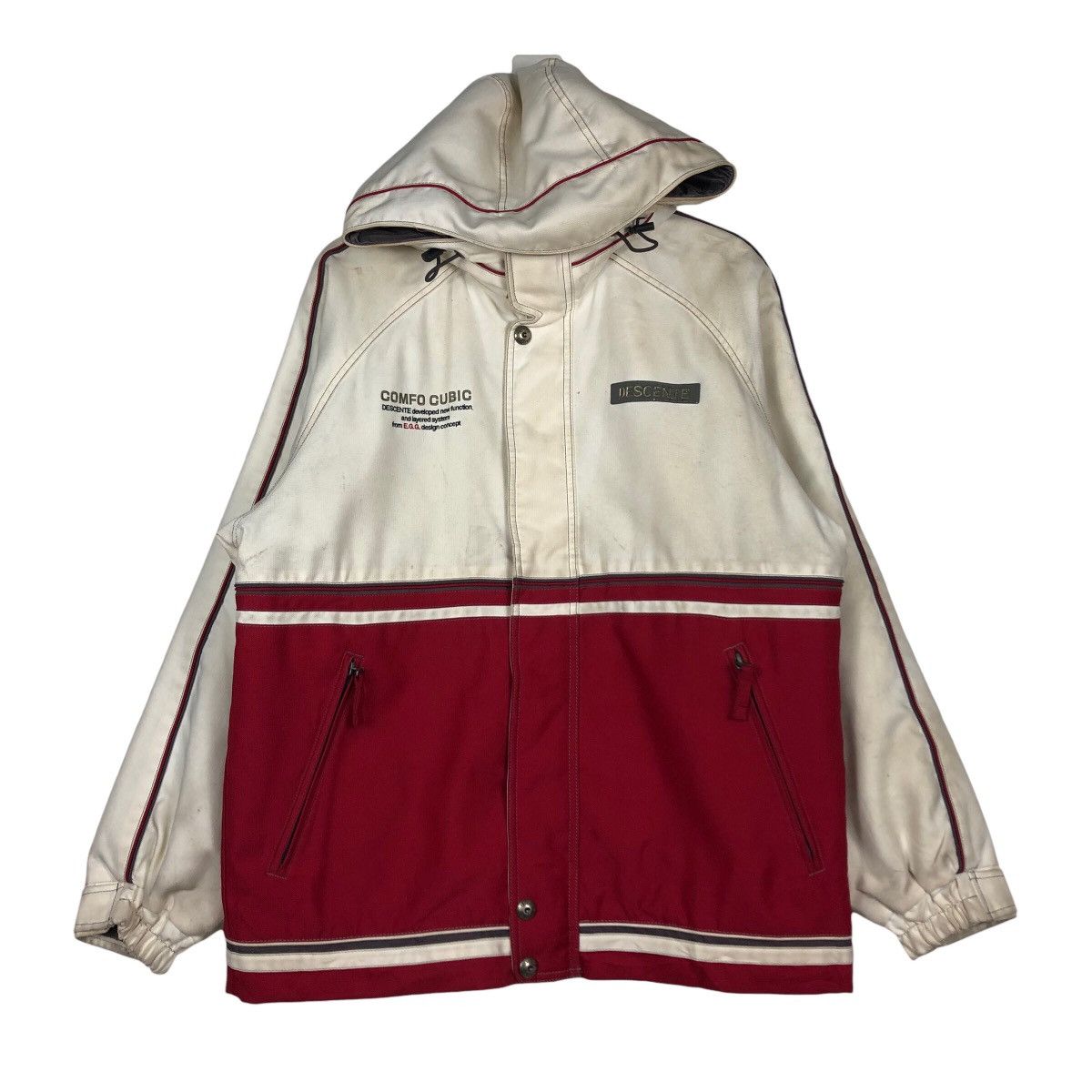 Japanese Brand 🔥Double Colour Vintage Ski Jacket Descente Sportswear Japan Size US M / EU 48-50 / 2 - 1 Thumbnail