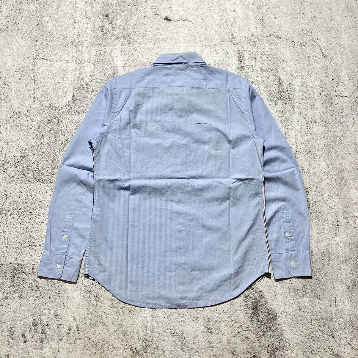 Japanese Brand 2000s Semanticdesign Stripe Pattern Shirt CDG Style Designer Size US M / EU 48-50 / 2 - 9 Thumbnail