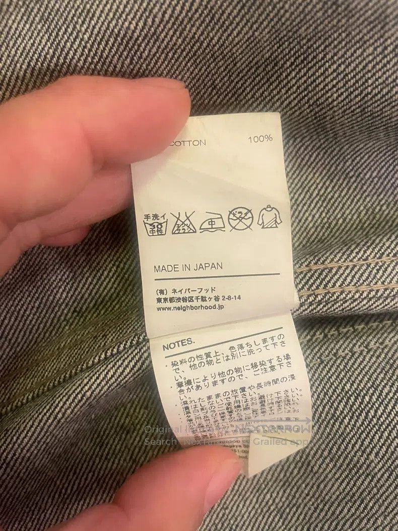 Neighborhood Neighborhood Denim Jacket Size US XL / EU 56 / 4 - 6 Thumbnail
