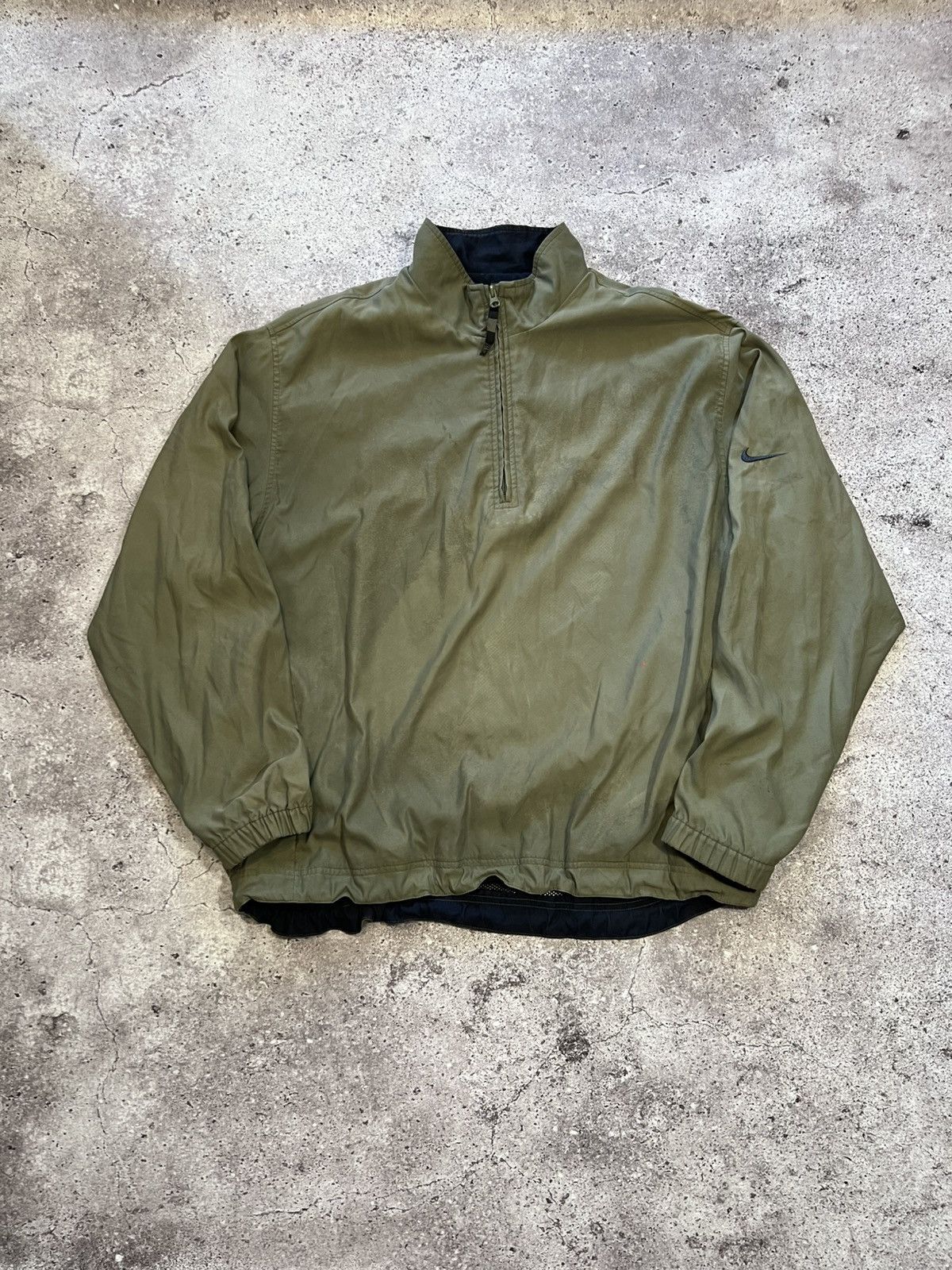 Nike × Vintage Vintage Nike Anorak Nylon Jacket Logo Swoosh