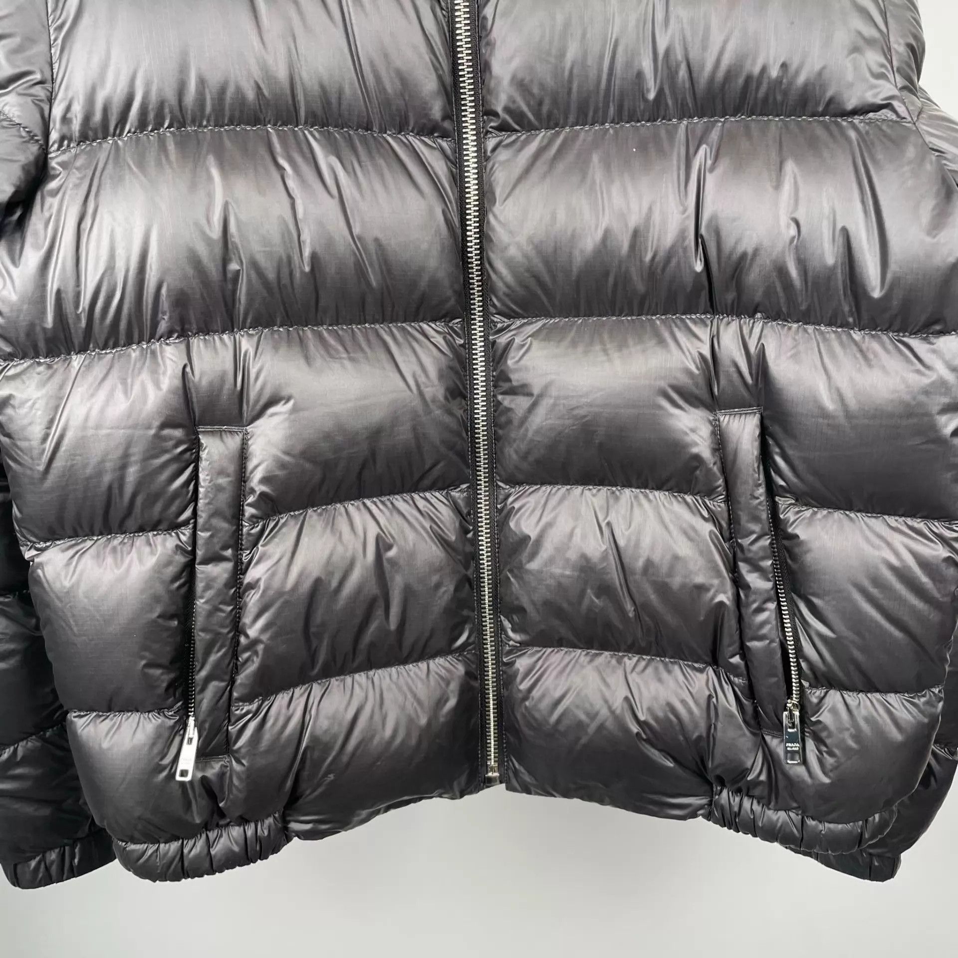 Prada Prada Black Puffer Jacket Size 50 260424XY1XH02 Size US M / EU 48-50 / 2 - 4 Thumbnail