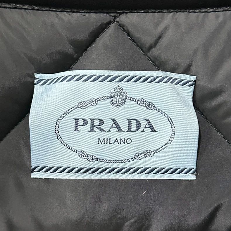 Prada Prada Diamond recycled nylon logo down jacket 2504-Nextarro Size US XXS / EU 40 - 4 Thumbnail