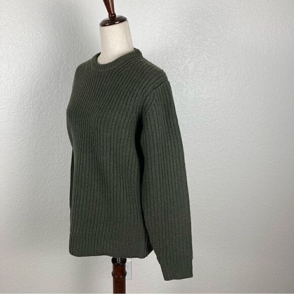 Taylor Stitch Taylor Stitch The Wharf Sweater 100% Merino wool Dark Olive Size US S / EU 44-46 / 1 - 8 Thumbnail
