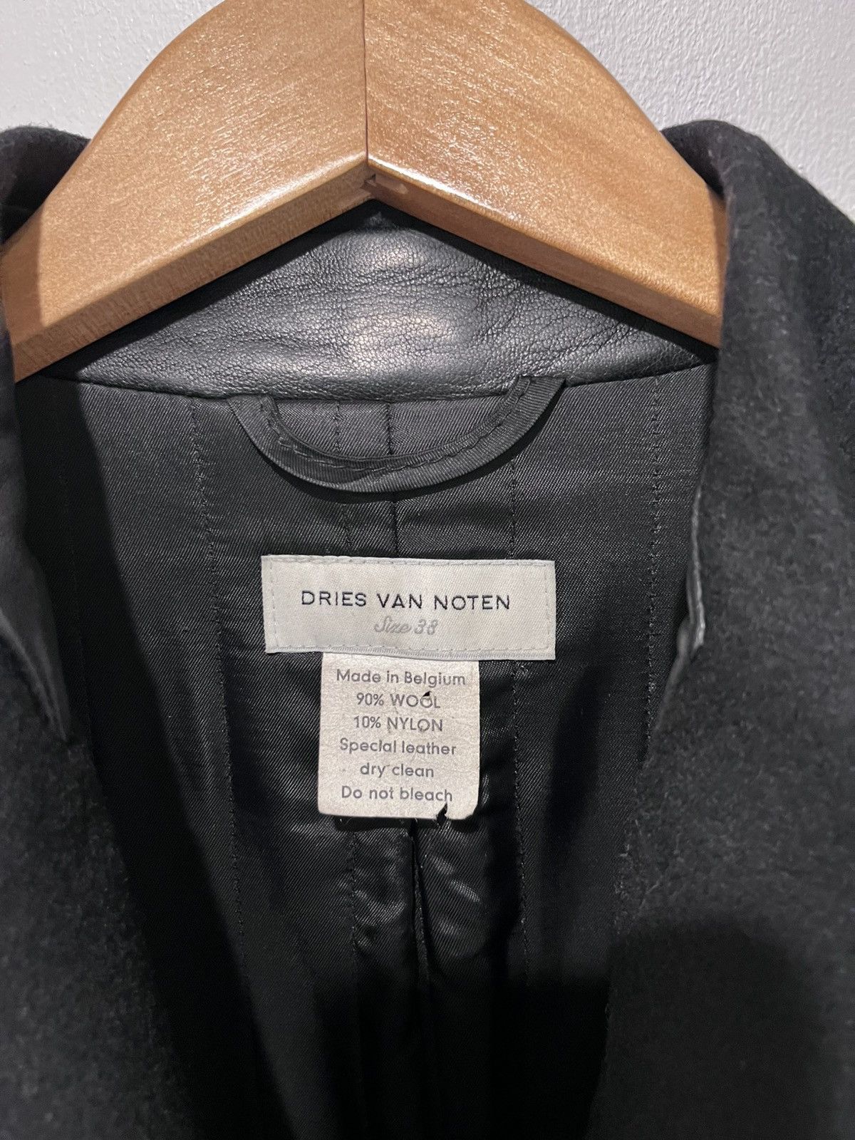 Dries Van Noten RARE ARCHIVAL Dries Van Noten Coat Made in Belgium Size S / US 4 / IT 40 - 4 Thumbnail