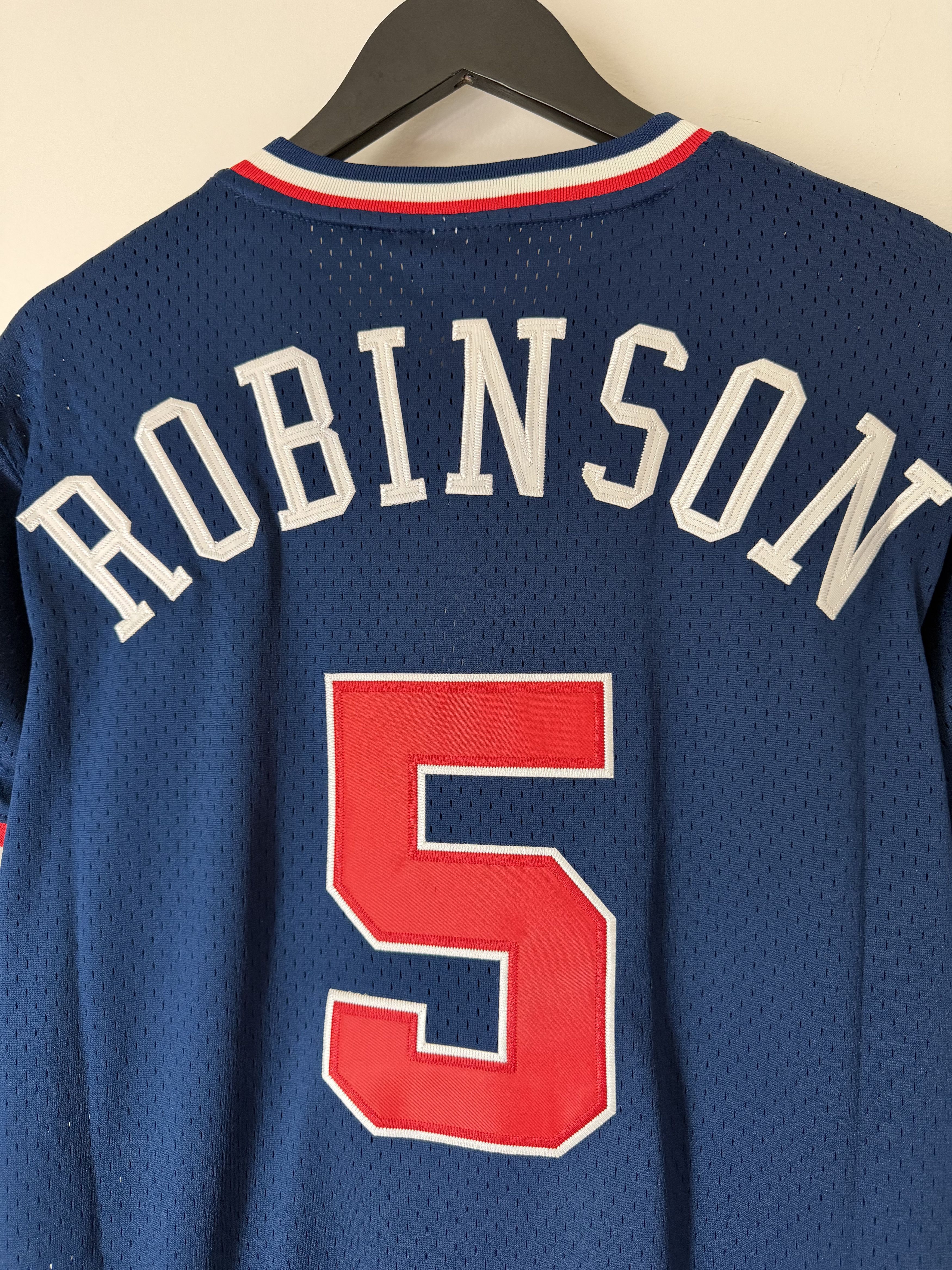 Ebbets Field Flannels Ebbets Field Jackie Robinson KC Monarchs V-Neck Jersey Size US M / EU 48-50 / 2 - 7 Thumbnail
