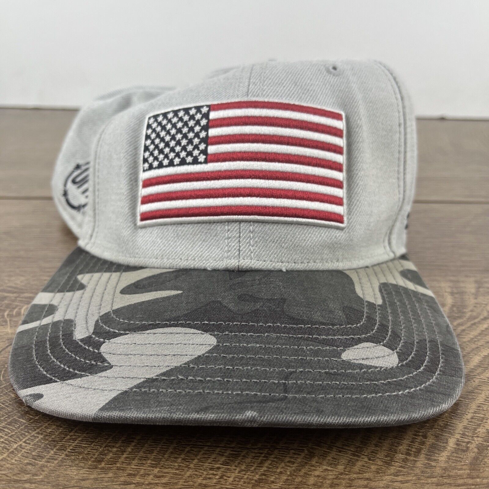 Other USA Flag Hat ’47 Brand USA Snapback Gray Hat Adjustable Adul Size ONE SIZE - 4 Thumbnail