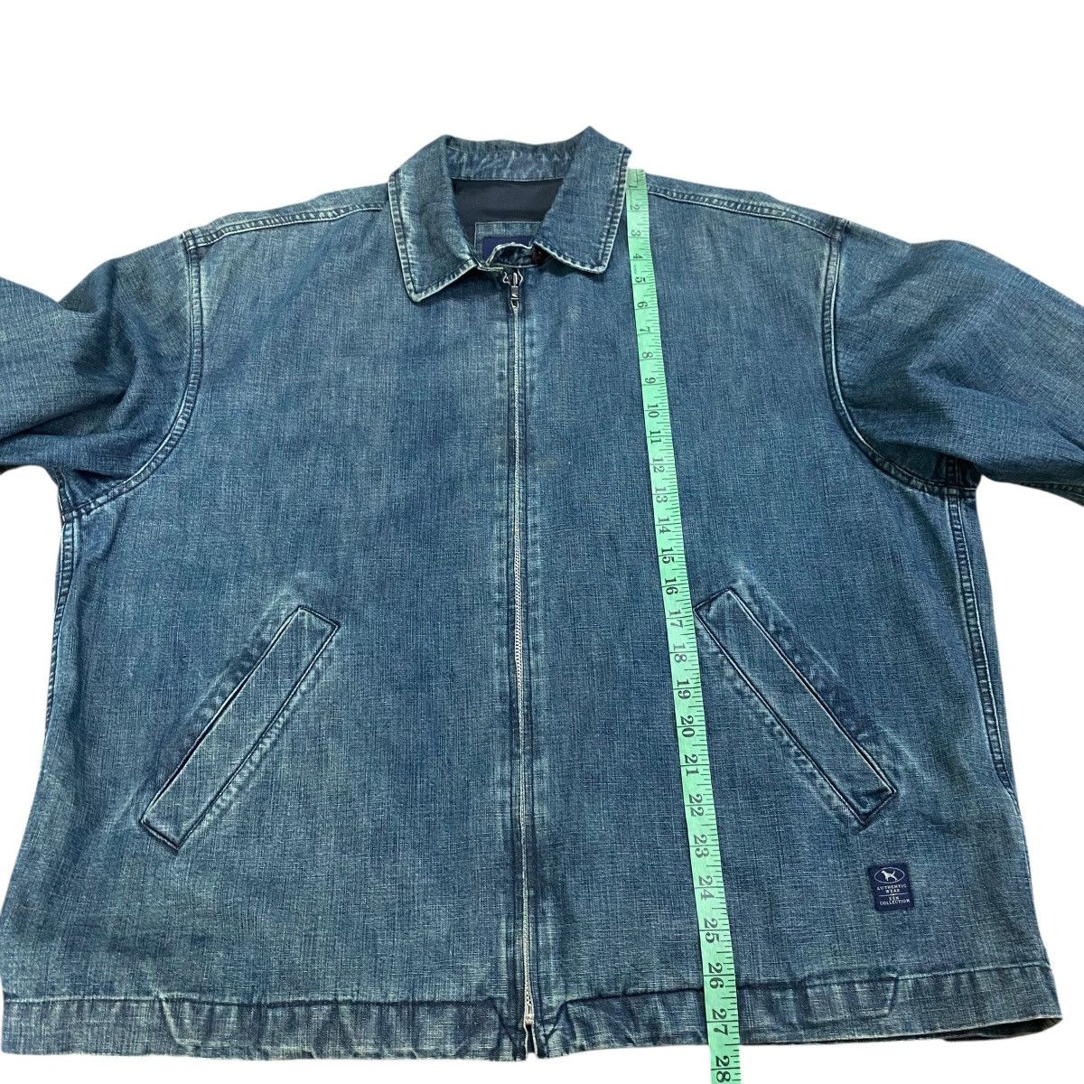 Japanese Brand Vintage Unique Retro Ken Collection indigo denim Zipper Size US L / EU 52-54 / 3 - 14 Thumbnail