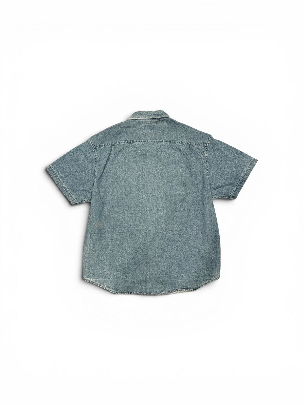 Supreme Supreme Denim S/S Shirt Size US M / EU 48-50 / 2 - 2 Thumbnail