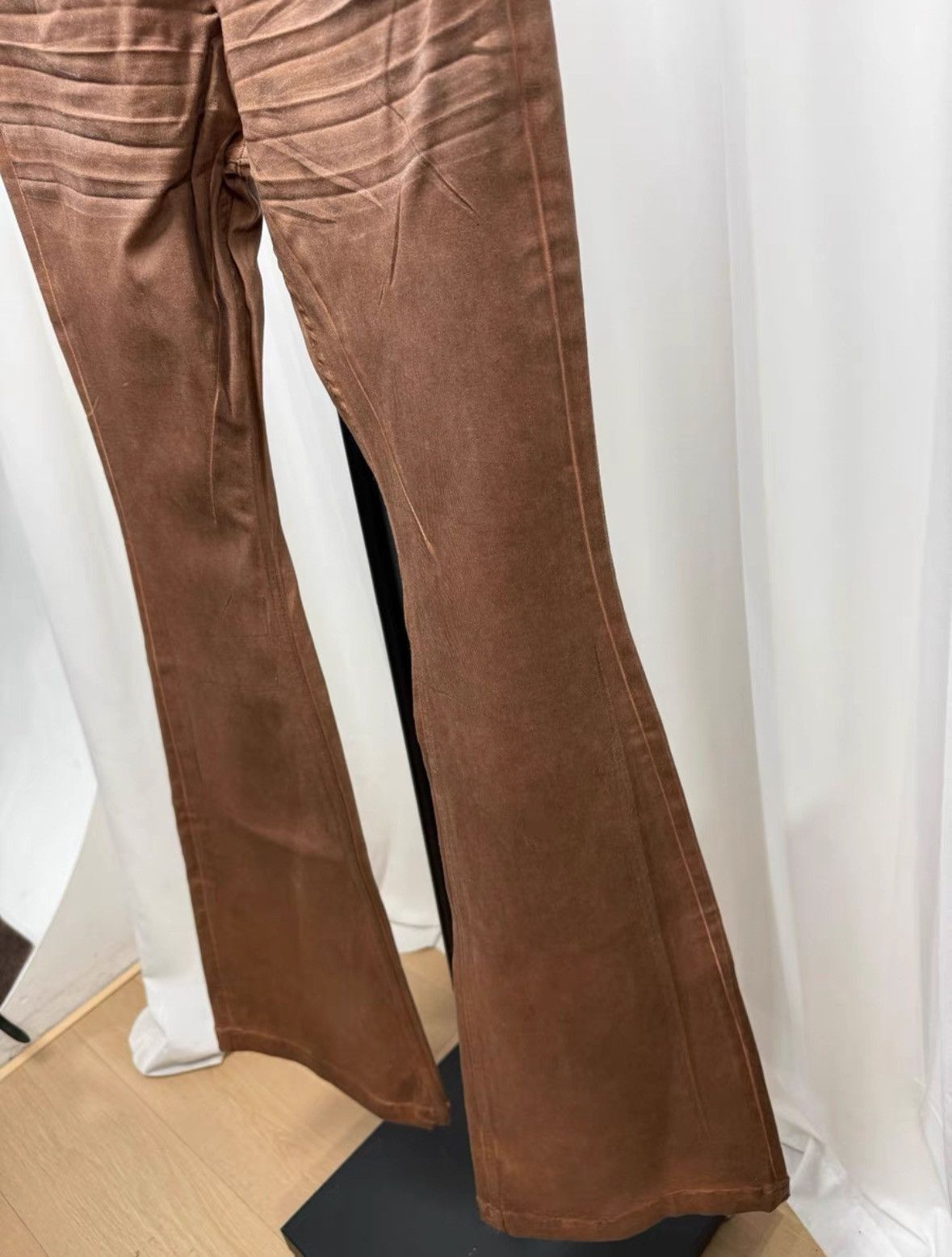 Rick Owens Rick Owens Mud-dyed Flared Pants Size US 28 / EU 44 - 5 Thumbnail