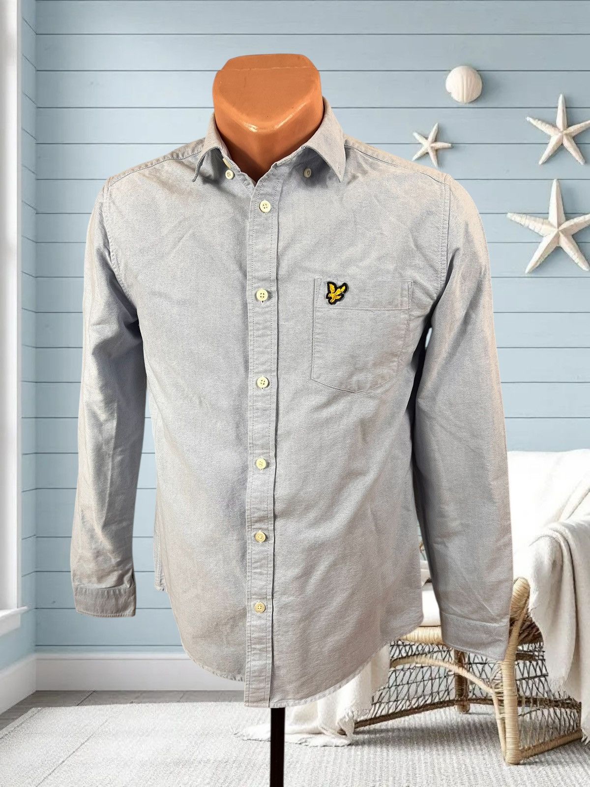 Lyle & Scott Lyle & Scott long sleeve shirt size S Size US S / EU 44-46 / 1 - 1 Thumbnail