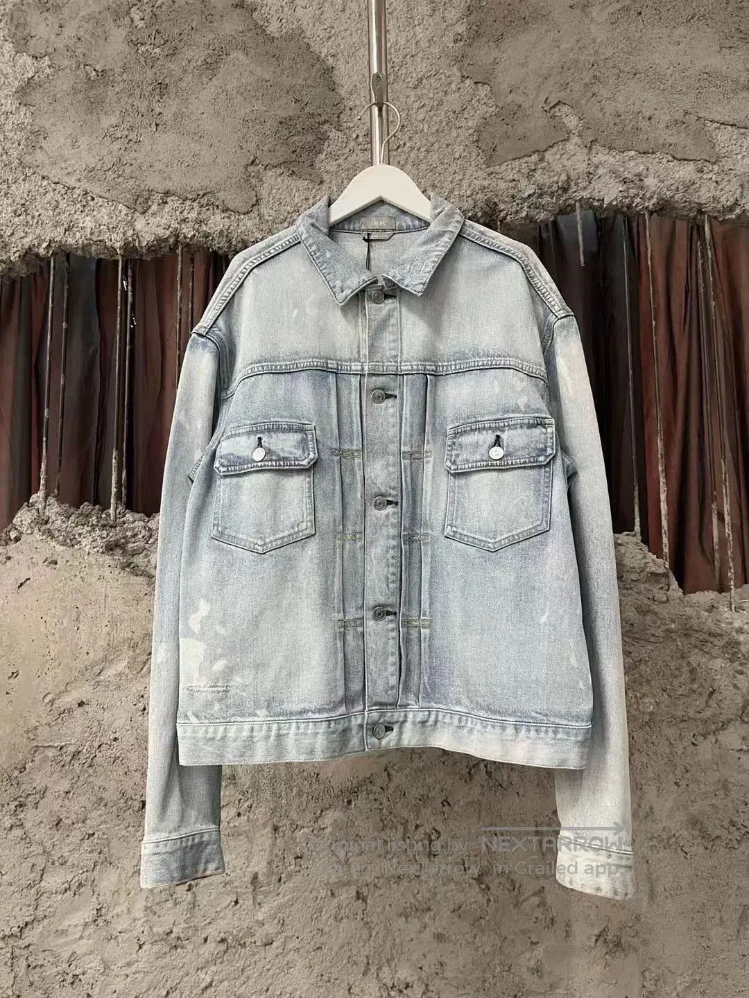 Dior Dior Kenny Scharf Splatter Embroidery Denim Jacket. Size US L / EU 52-54 / 3 - 1 Thumbnail