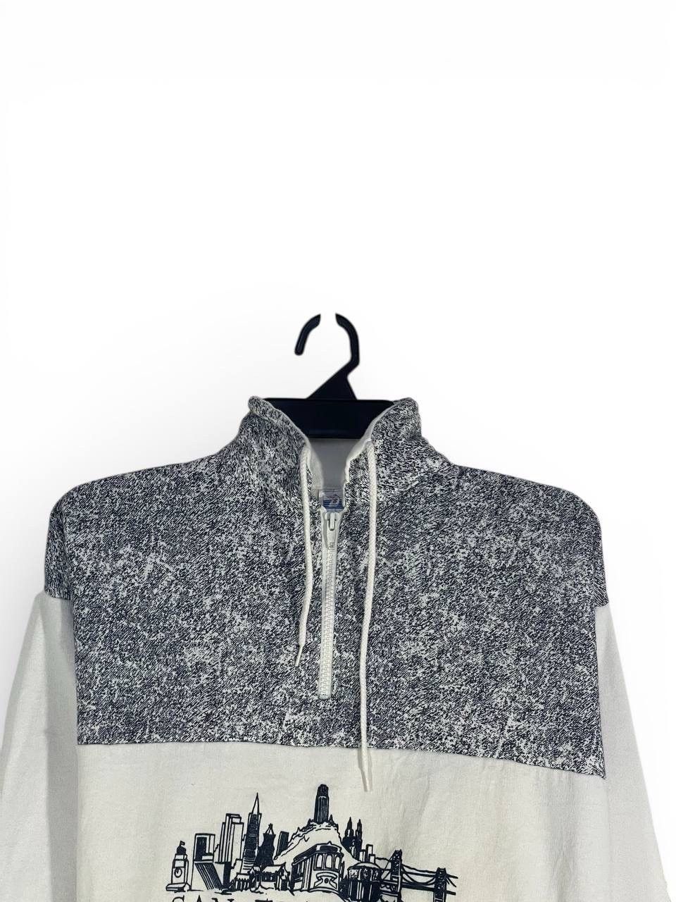 Other Vintage 90s san Francisco half zipper sweatshirt size L Size US L / EU 52-54 / 3 - 2 Thumbnail
