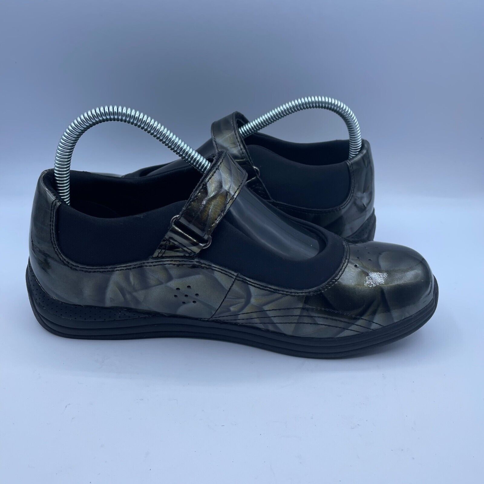 Other Drew Rose Mary Jane Shoes Green Metallic Orthotic Womens 8W Size US 8 / IT 38 - 4 Thumbnail
