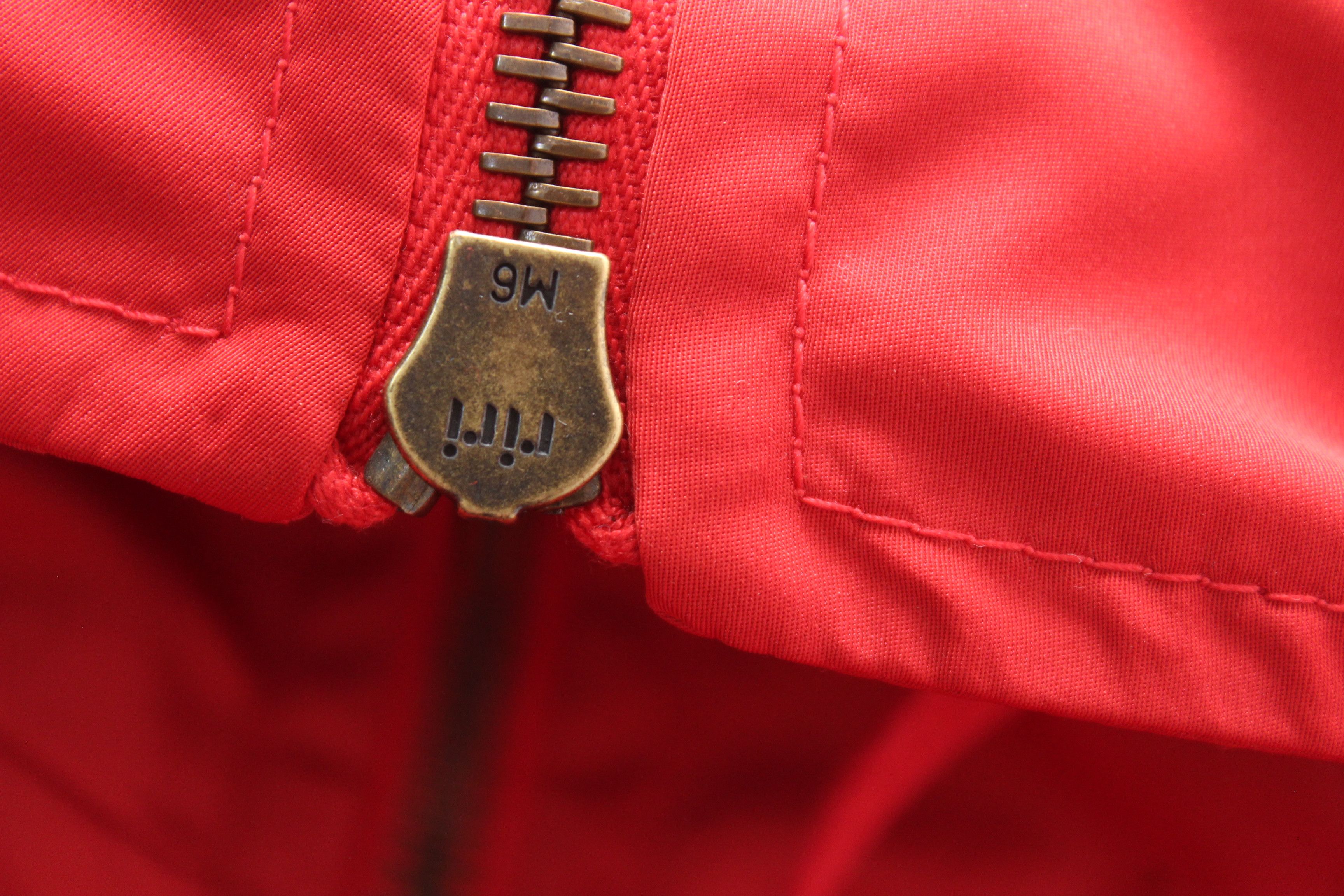 Akris Akris Punto Red Hooded Drawstring Waist Jacket Size US 6 Size M / US 6-8 / IT 42-44 - 8 Thumbnail