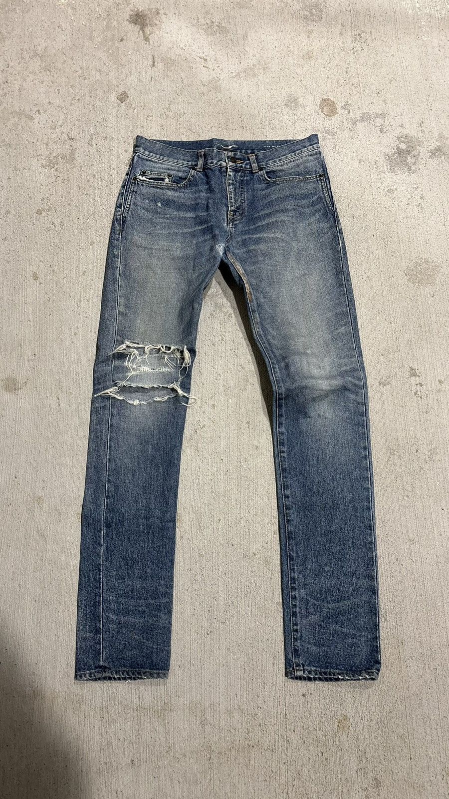 Saint Laurent Paris Saint Laurent Paris D02 Denim Size US 32 / EU 48 - 1 Thumbnail
