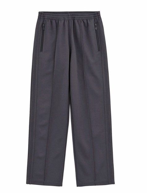 Japanese Brand Track pants charcoal samples needles comme prada kiko Size US 30 / EU 46 - 1 Thumbnail