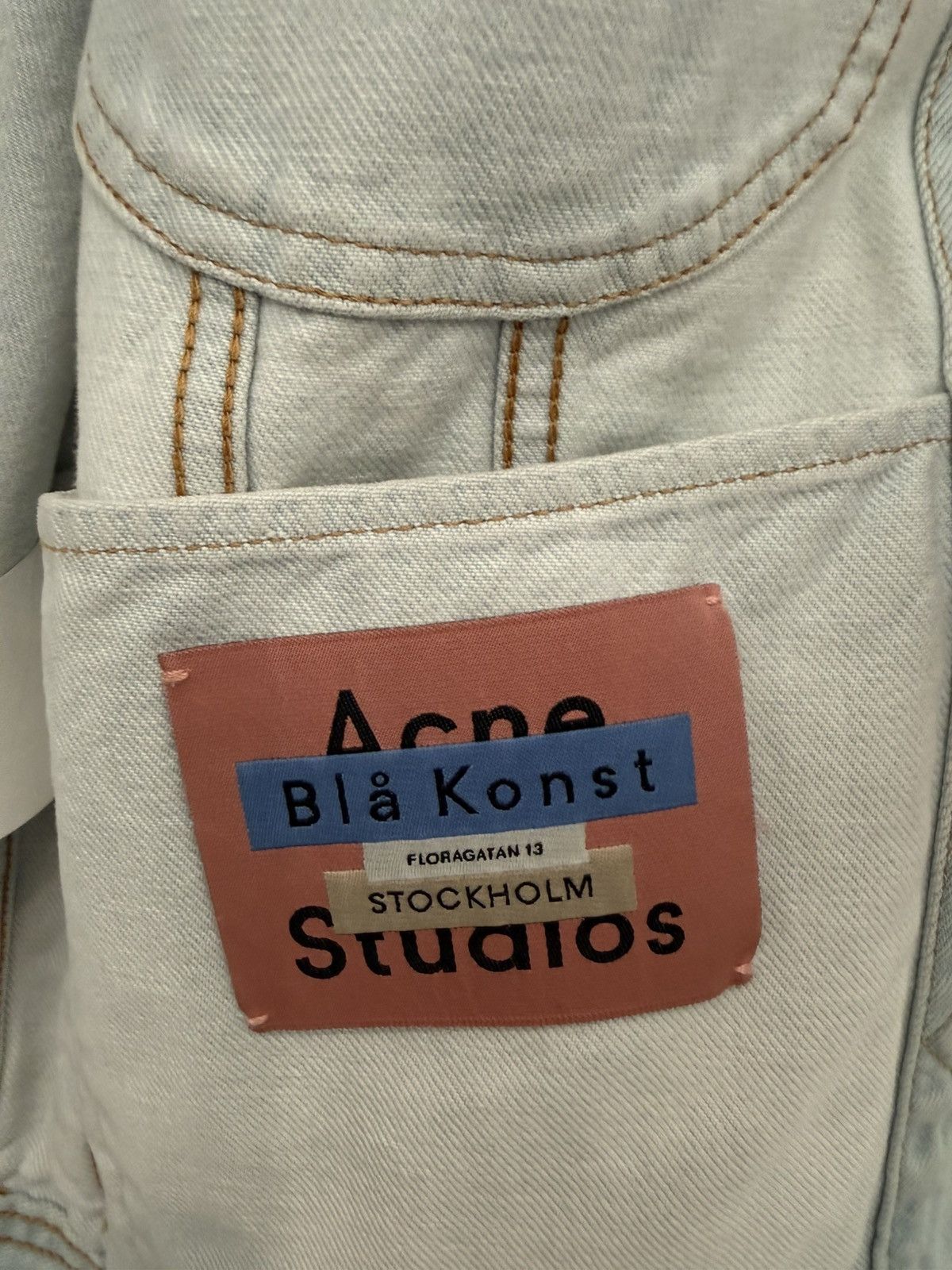 Acne Studios Acne Studios Bla Konst Denim Jacket Size US M / EU 48-50 / 2 - 7 Thumbnail