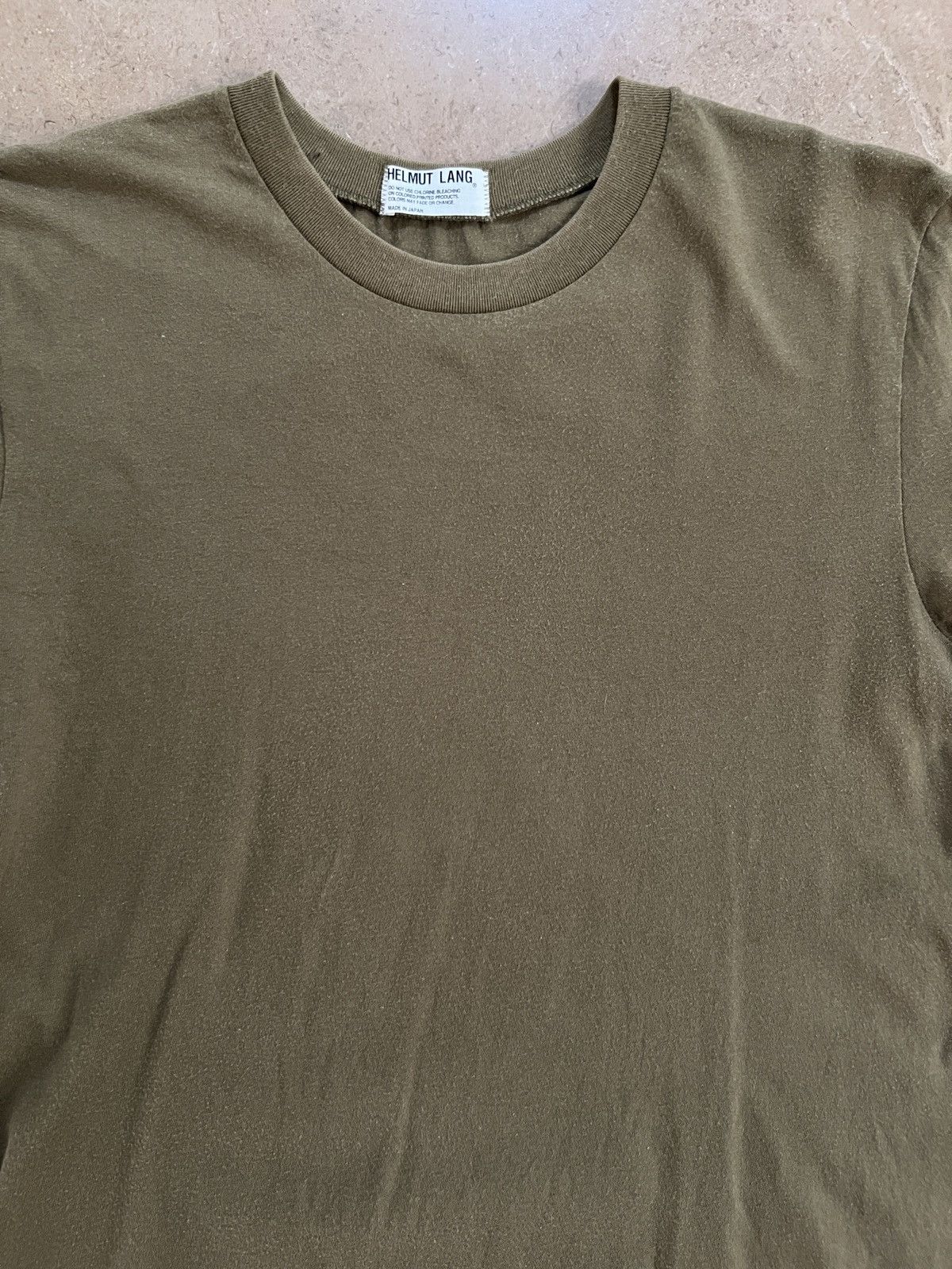 Helmut Lang Helmut Lang vintage army tshirt Size US M / EU 48-50 / 2 - 4 Thumbnail