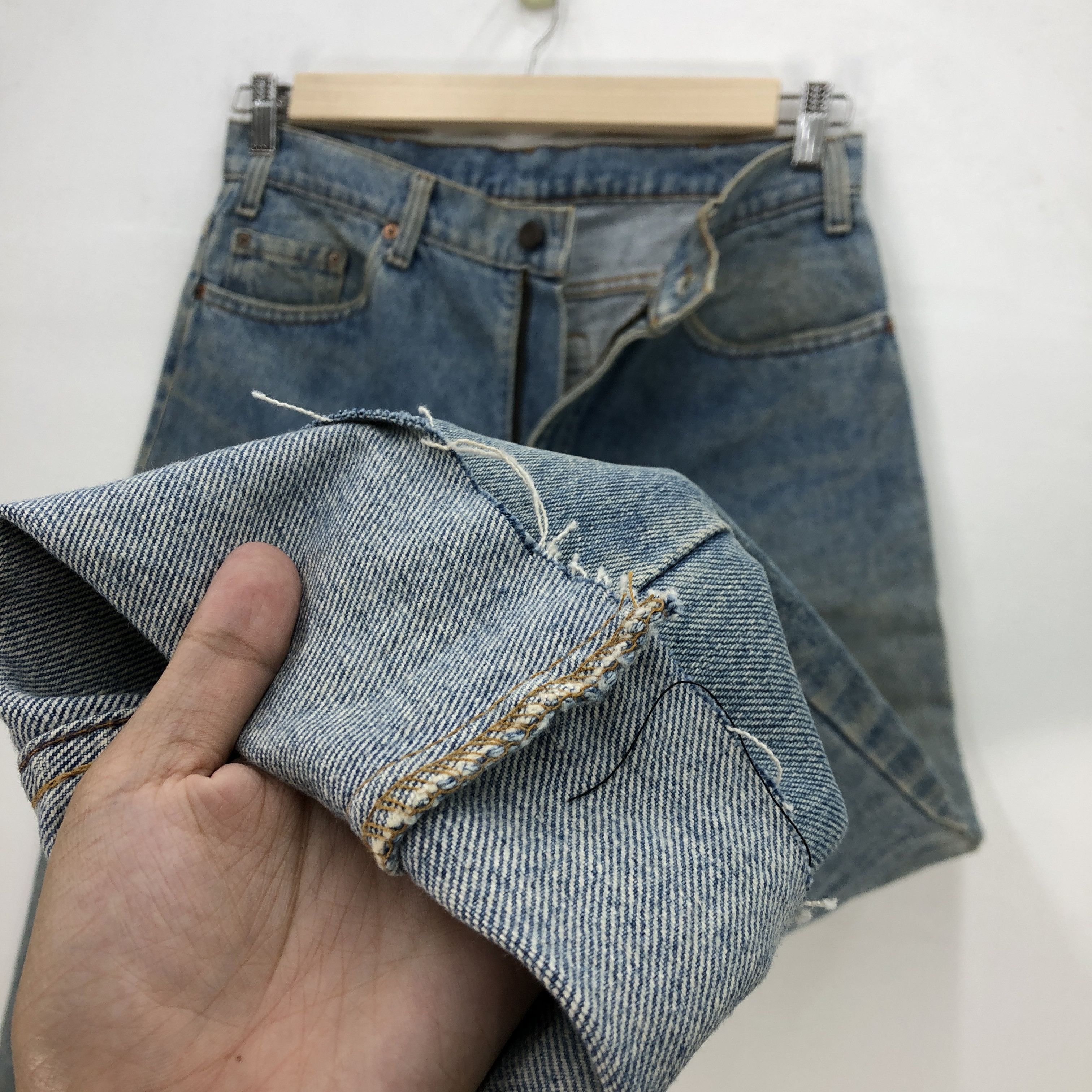 Levi's Vintage Levis Faded Jeans Rusty Levi's 610 Stonewash Denim Size US 30 / EU 46 - 6 Thumbnail