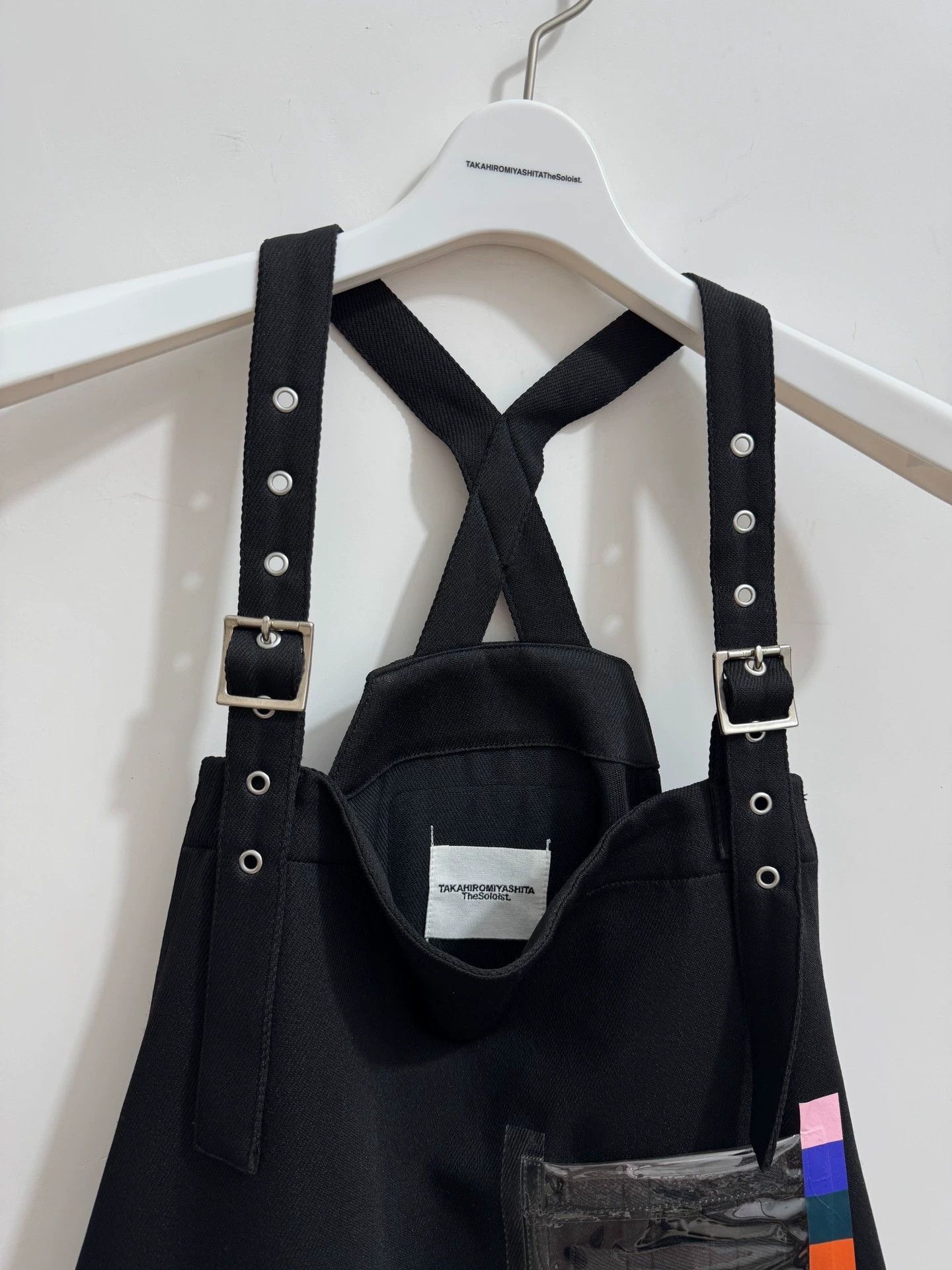 Takahiromiyashita The Soloist. TAKAHIROMIYASHITA THE SOLOIST 00 Lacquer Apron Size US XXS / EU 40 - 3 Thumbnail