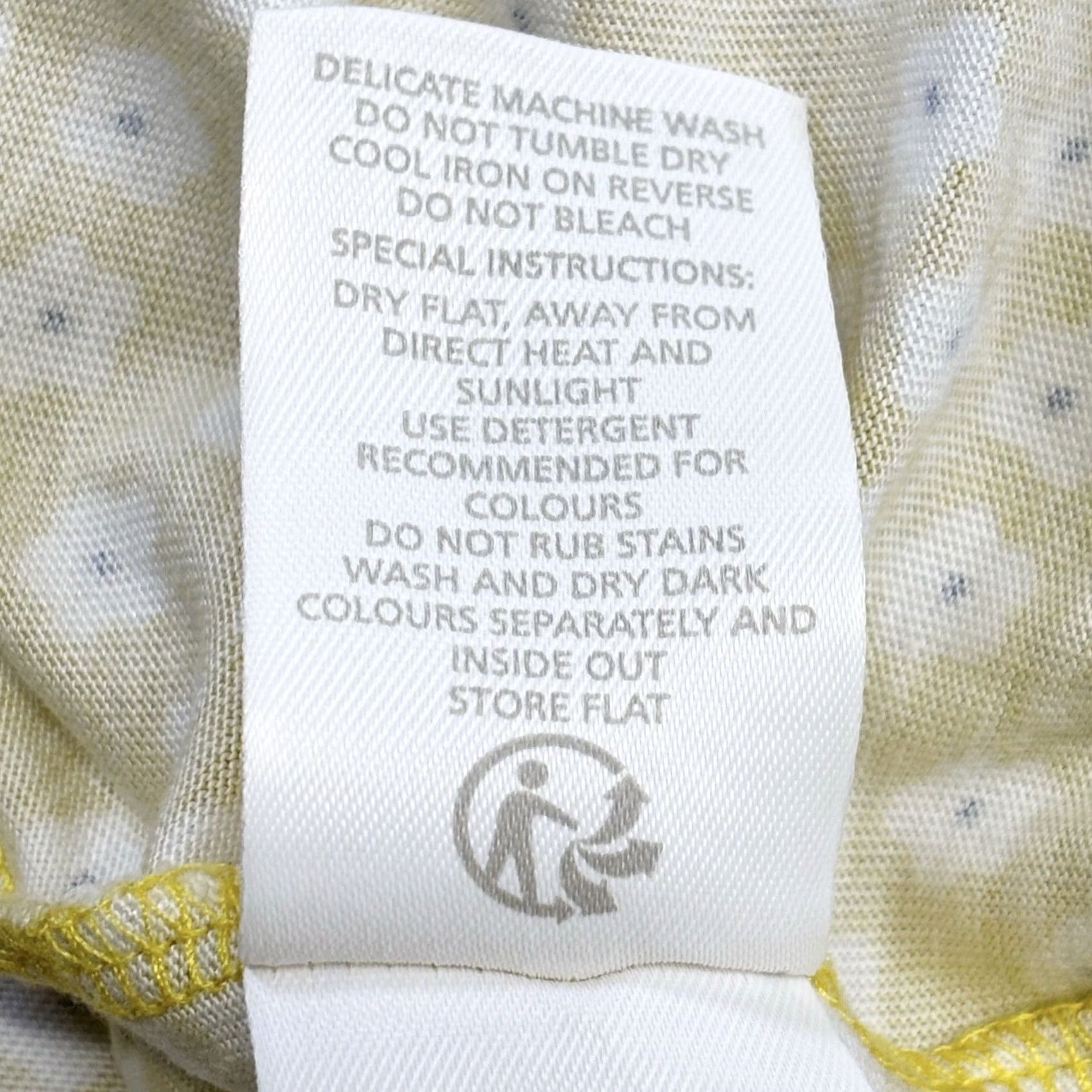 Boden VINTAGE? No — (Boden) melinda jersey dress yellow floral with pockets Jersey Dress Women UK12L Summer Vgc Size XL / US 12-14 / IT 48-50 - 7 Thumbnail