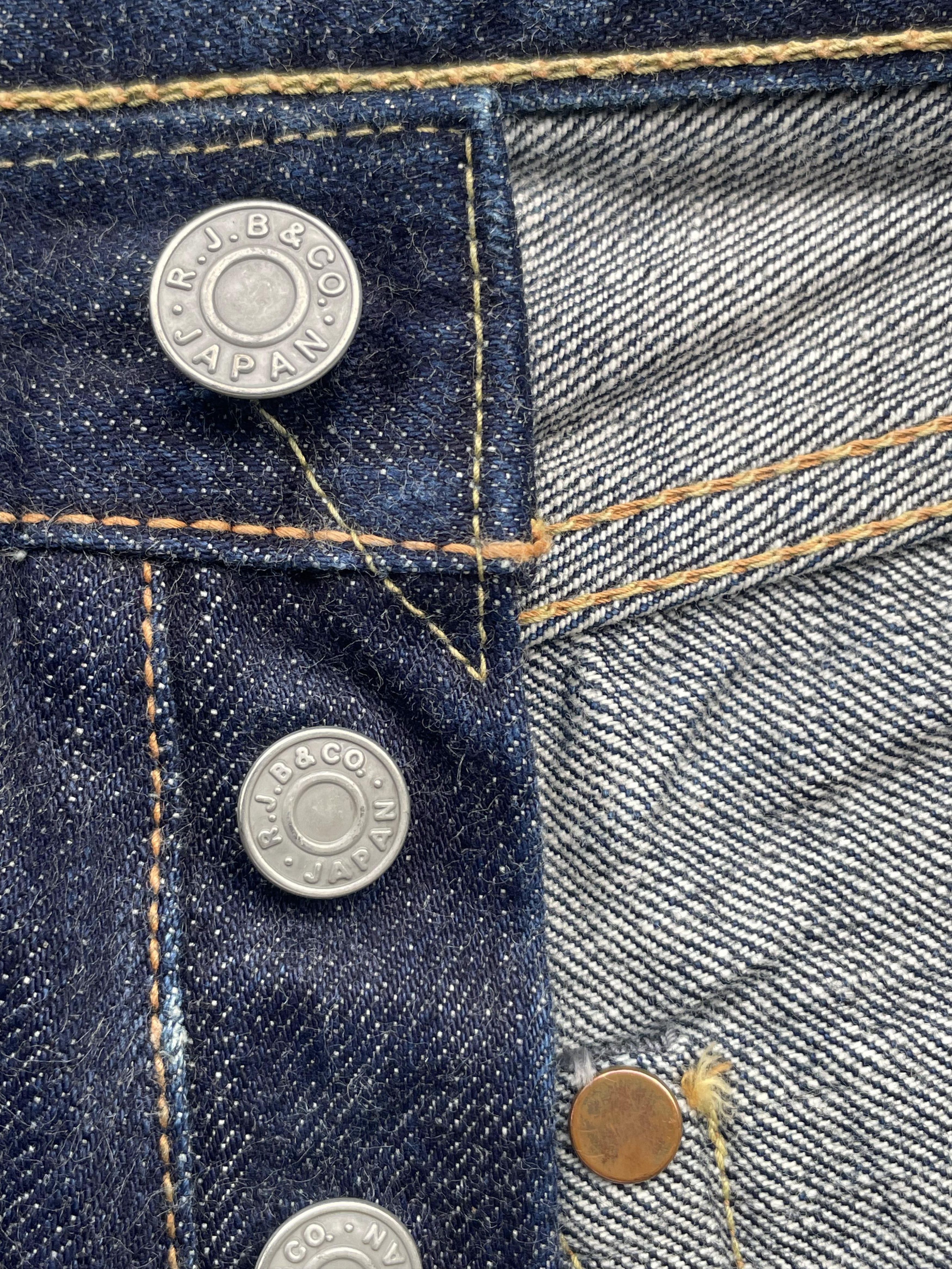 Japanese Brand R.J.Blues Selvedge Denim Size US 27 - 8 Thumbnail