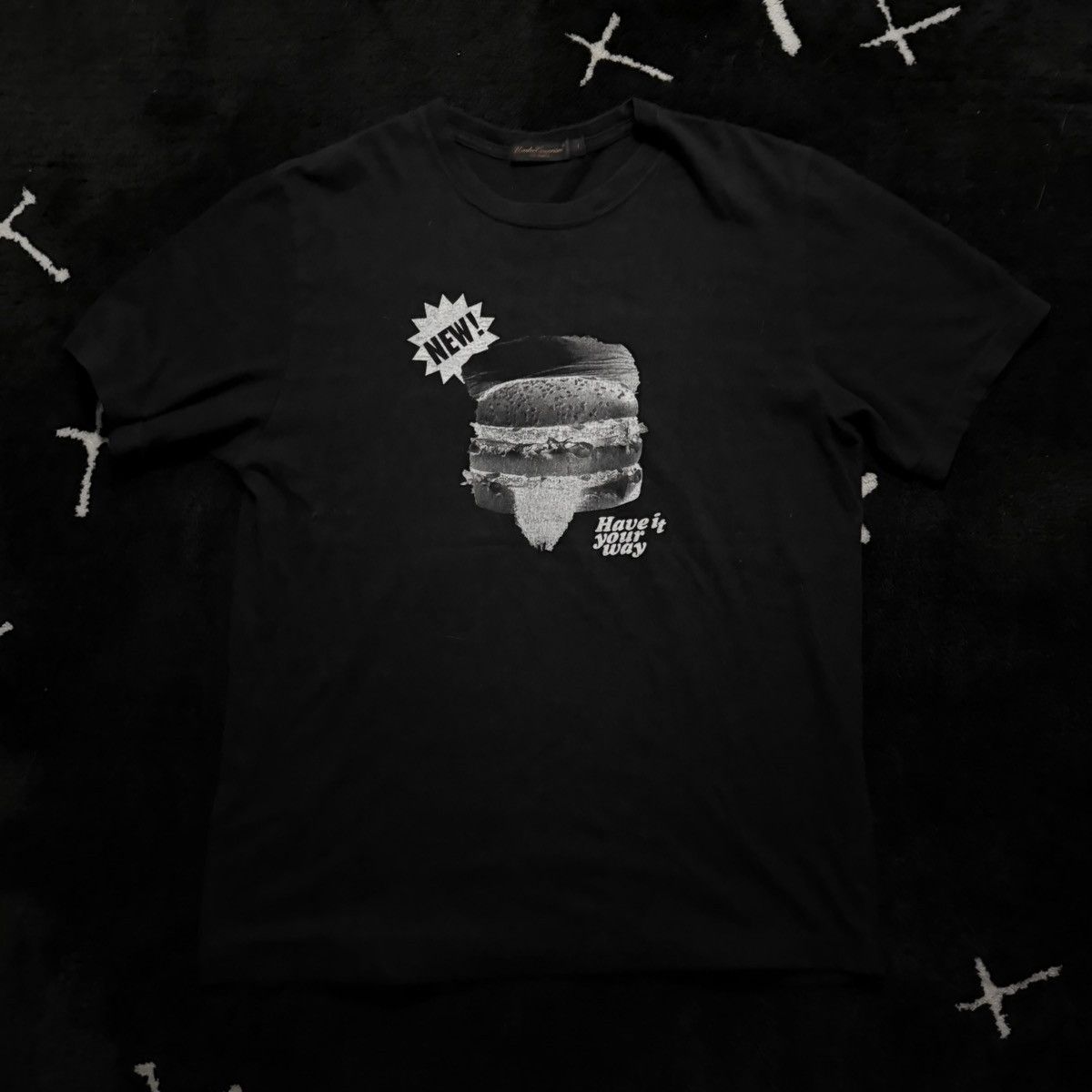 Undercover AW03 - Osama Bin Laden / Bush Burger T Shirt Size US L / EU 52-54 / 3 - 1 Thumbnail