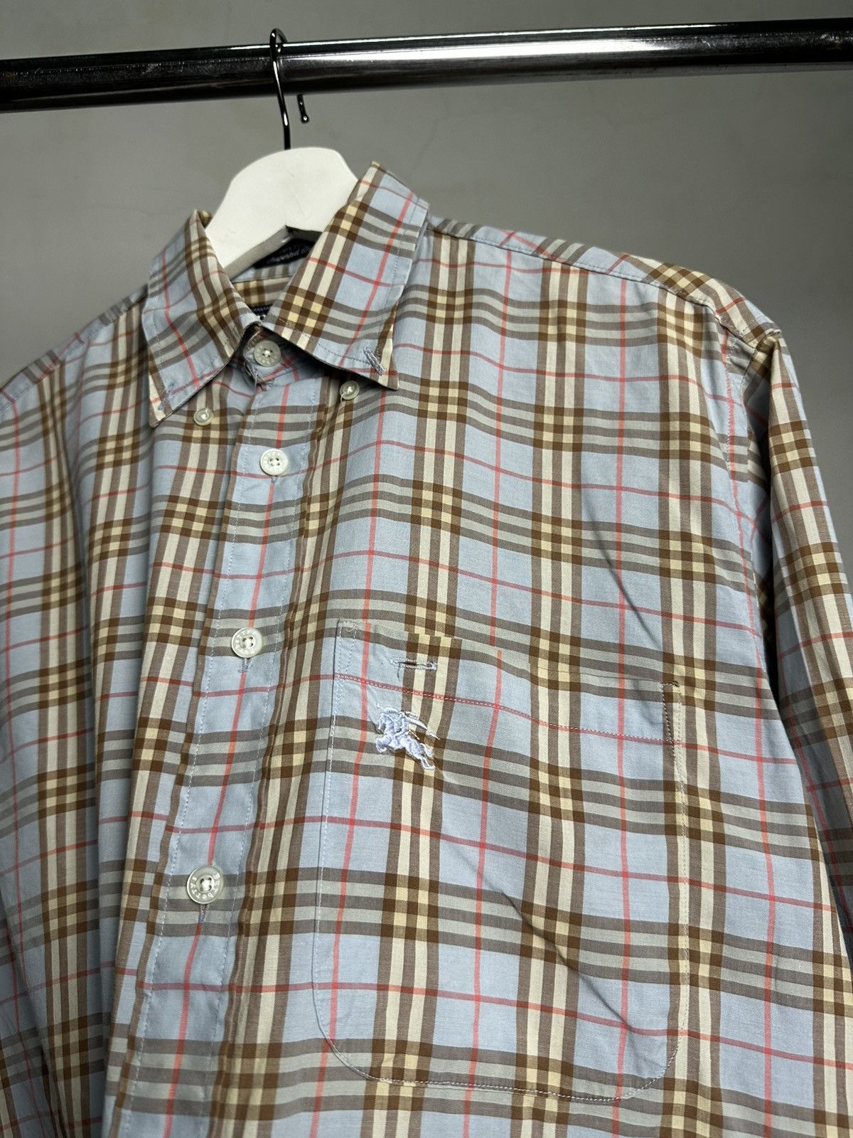 Burberry Prorsum 90’s Burberry Nova Check Button shirt Size US M / EU 48-50 / 2 - 4 Thumbnail