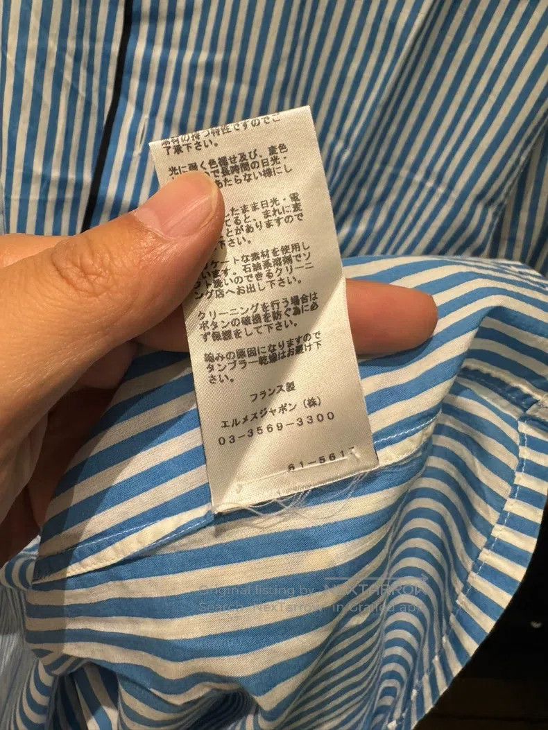 Hermes Hermes Shirt Size XS / US 0-2 / IT 36-38 - 6 Thumbnail