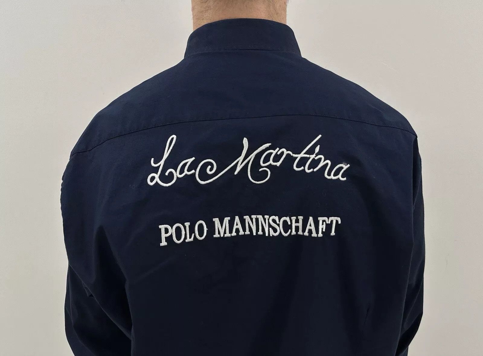 La Martina La Martina x Porsche Mens Shirt Navy Blue size XXXL Size US XXL / EU 58 / 5 - 10 Thumbnail