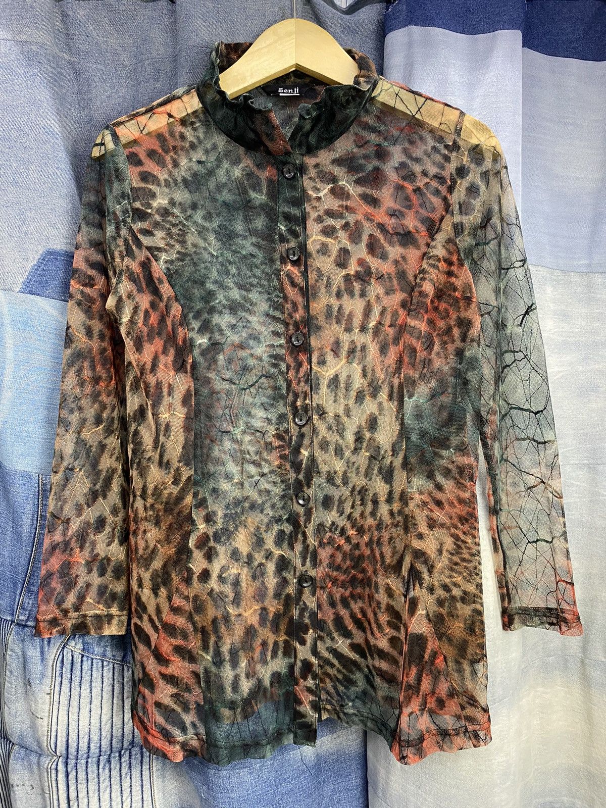 Hysteric Glamour × If Six Was Nine × Japanese Brand crazy gothic fishnet mesh top senji like jpg style Size US S / EU 44-46 / 1 - 3 Thumbnail