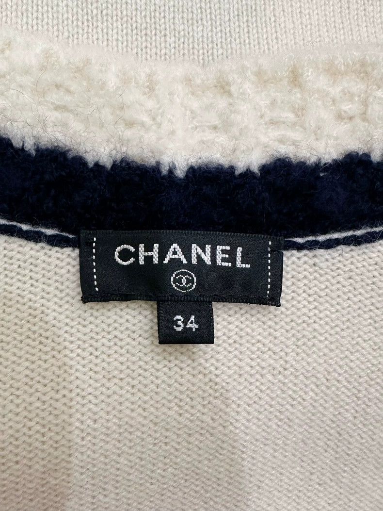Chanel Chanel Snow show cashmere cardigan jacket Size XXS / US 00 / IT 34 - 6 Thumbnail