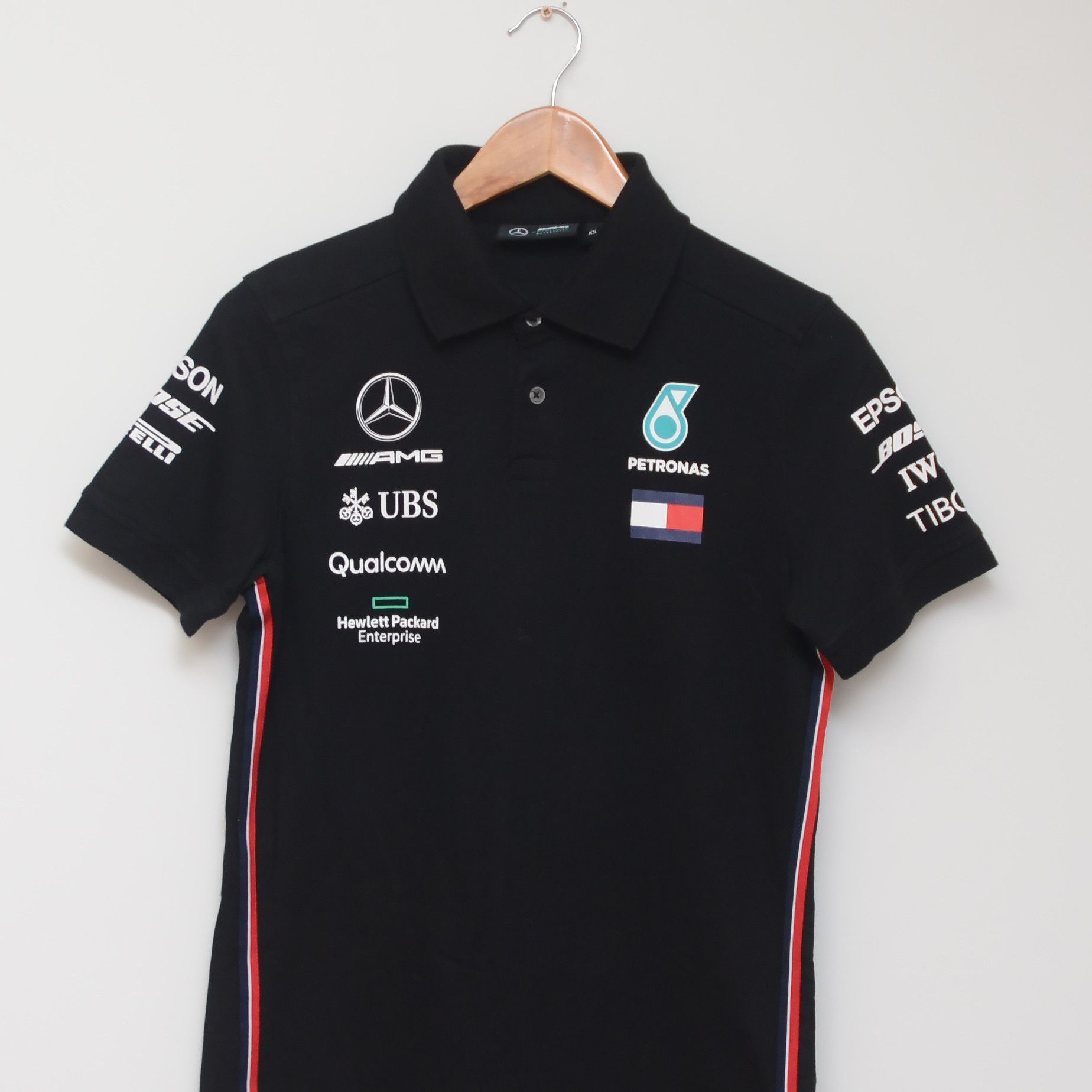 Mercedes-Benz Mercedes-Benz AMG Petronas F1 Team Polo Racing XS-S Black Size US XS / EU 42 / 0 - 2 Thumbnail