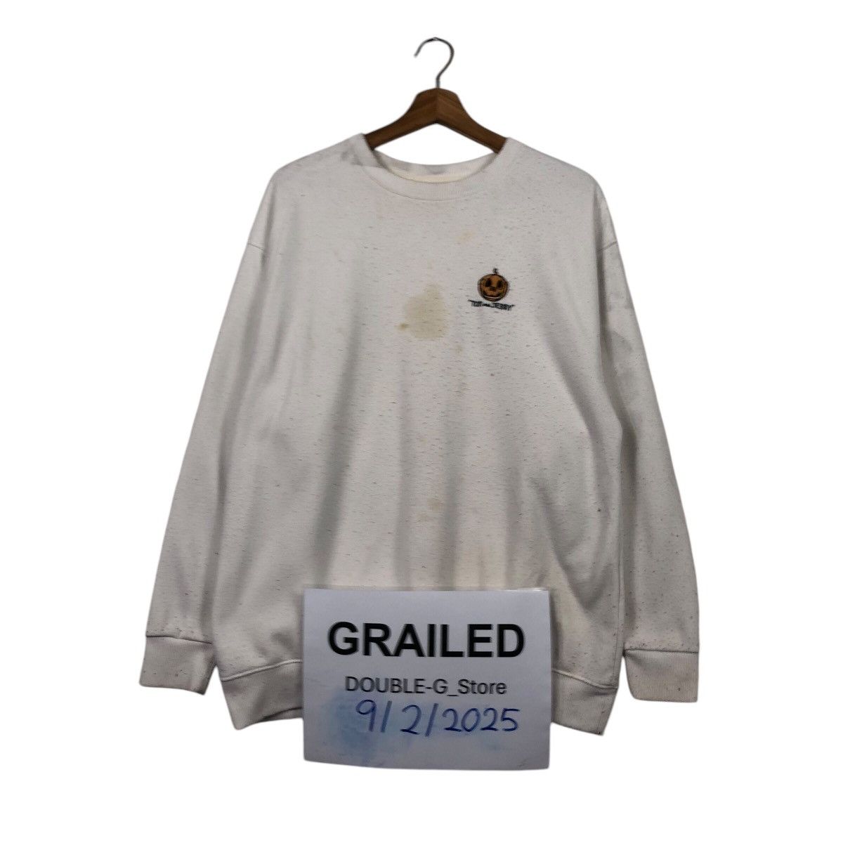 📌Vintage Sweatshirt Crewneck Tom & Jerry Cartoon Big Logo