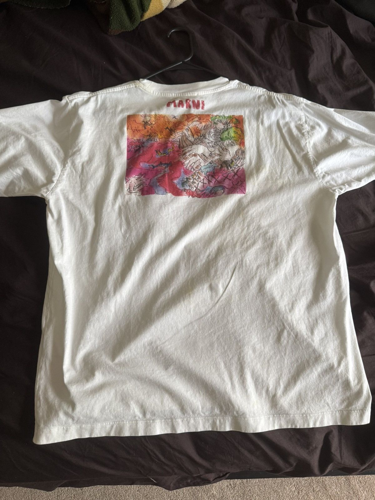 Marni Marni Illustration T-Shirt Size US S / EU 44-46 / 1 - 5 Thumbnail