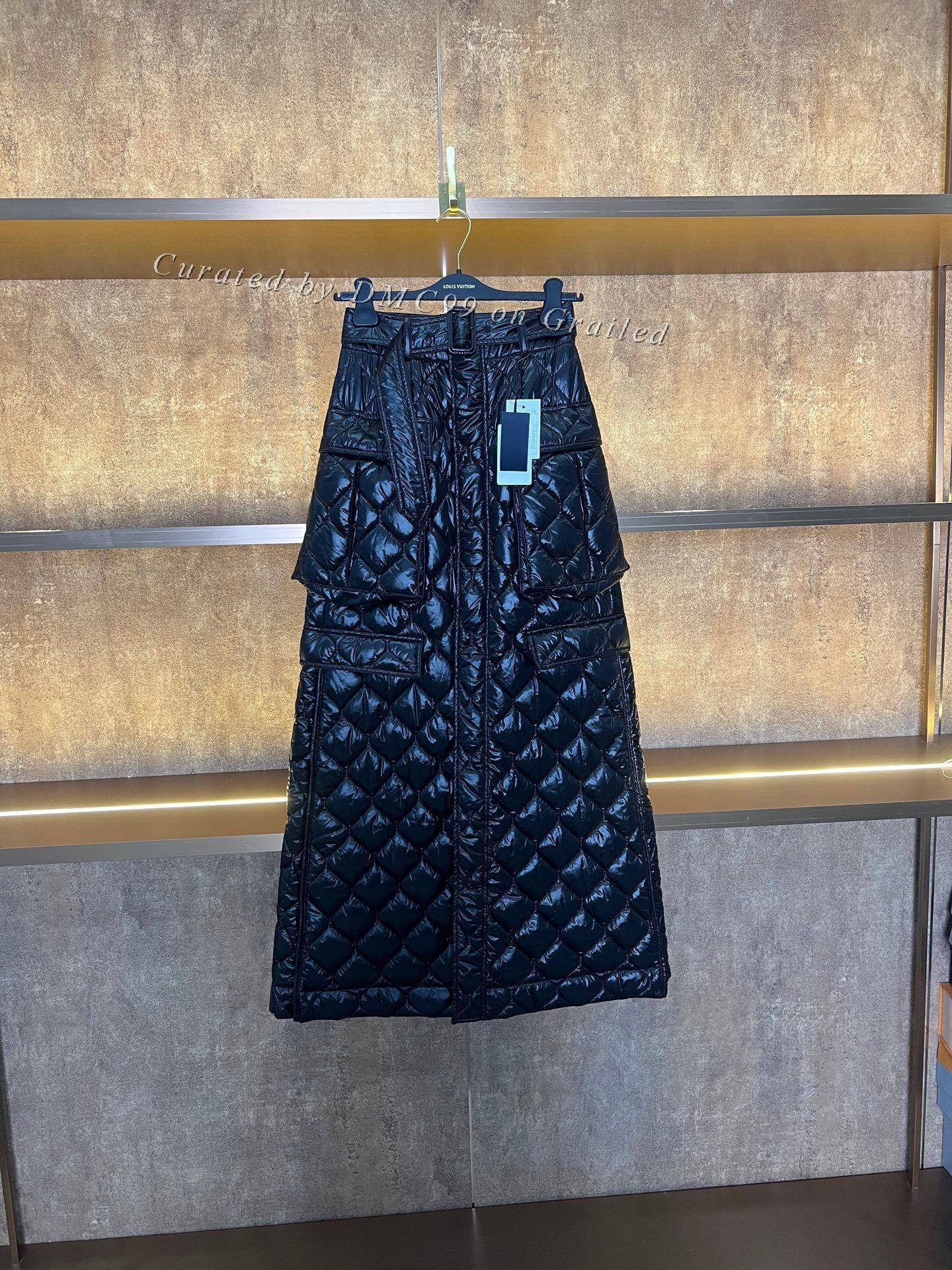 Juun.J Juun.j Quilted Skirt Size 36" / US 14 / IT 50 - 1 Thumbnail